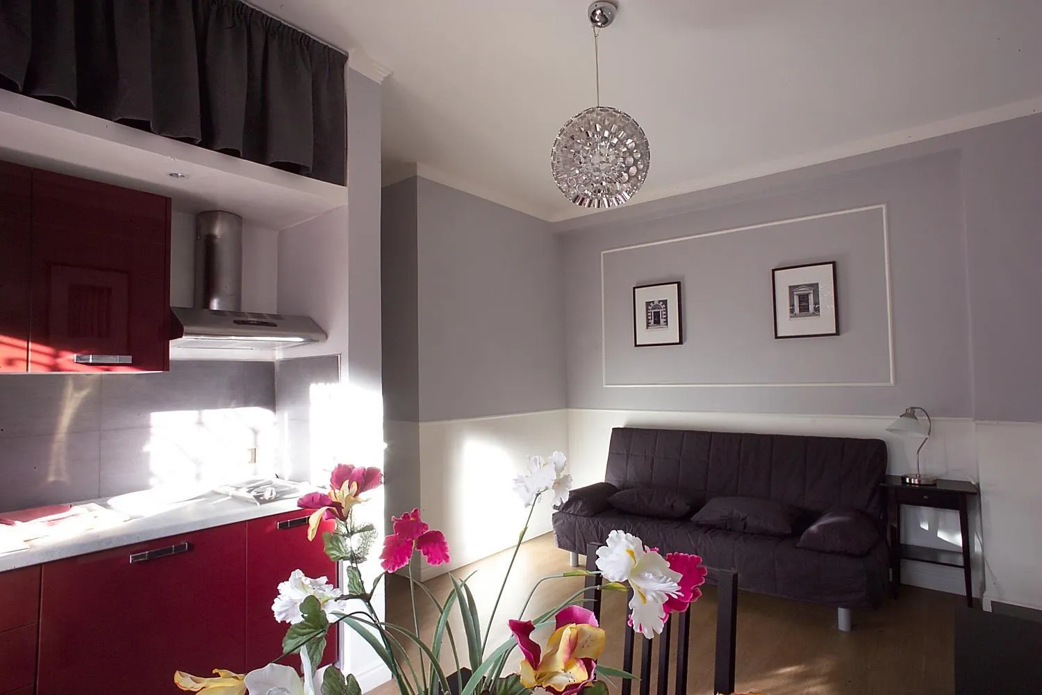 Seating area in Hotel Residence Magnolia