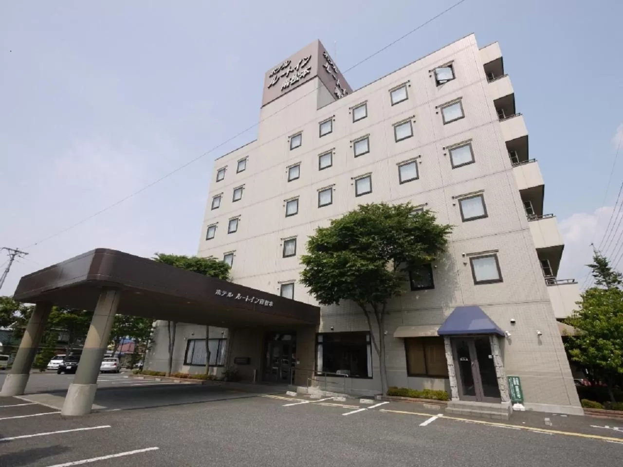 Facade/entrance in Hotel Route-Inn Court Minami Matsumoto