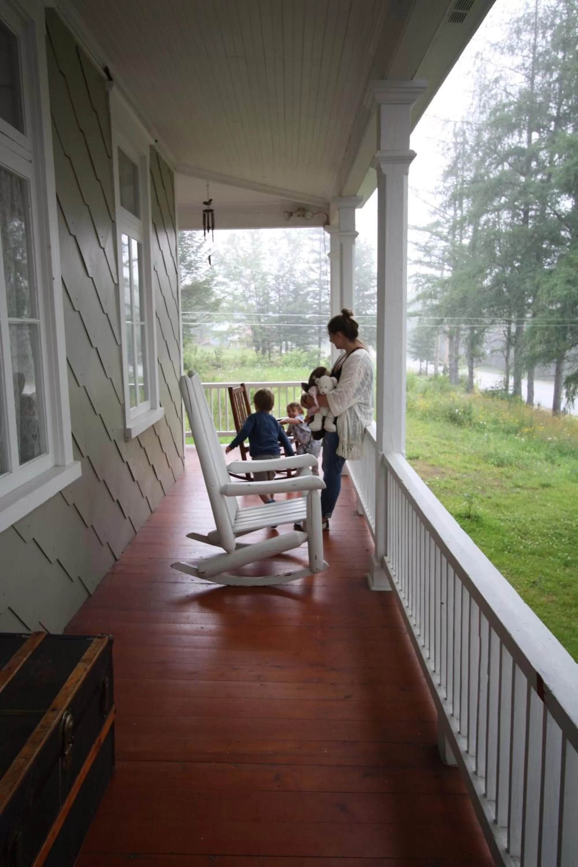 Natural landscape, Balcony/Terrace in Auberge Carpe Diem