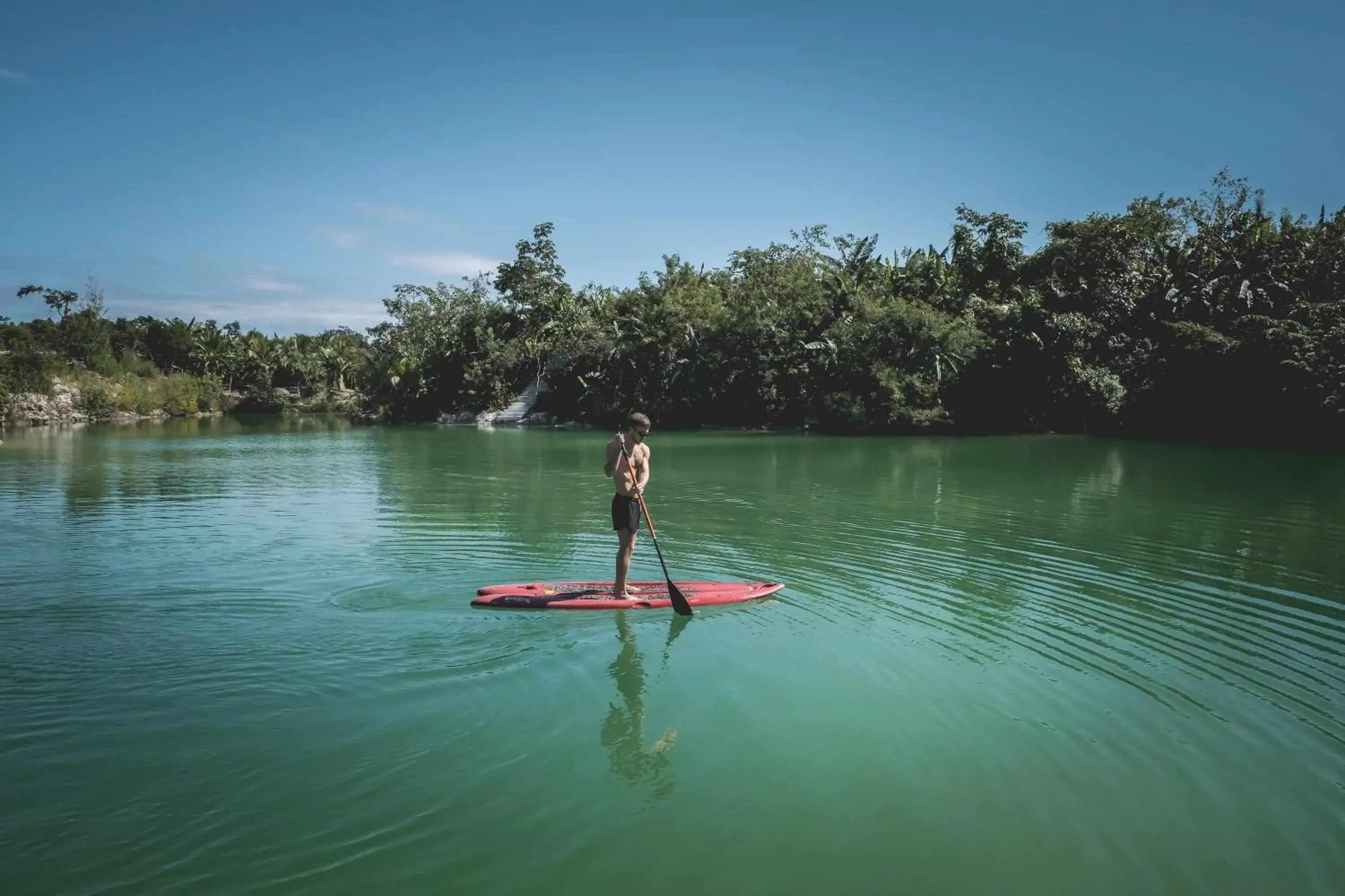 Activities, Canoeing in Wakax Hacienda - Cenote & Boutique Hotel
