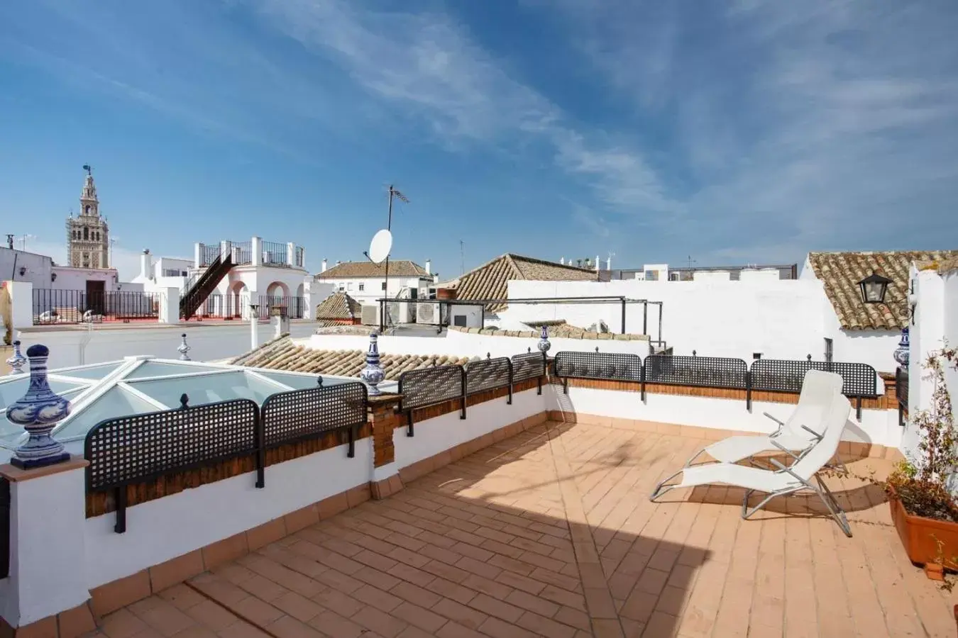 Balcony/Terrace in Suites Machado