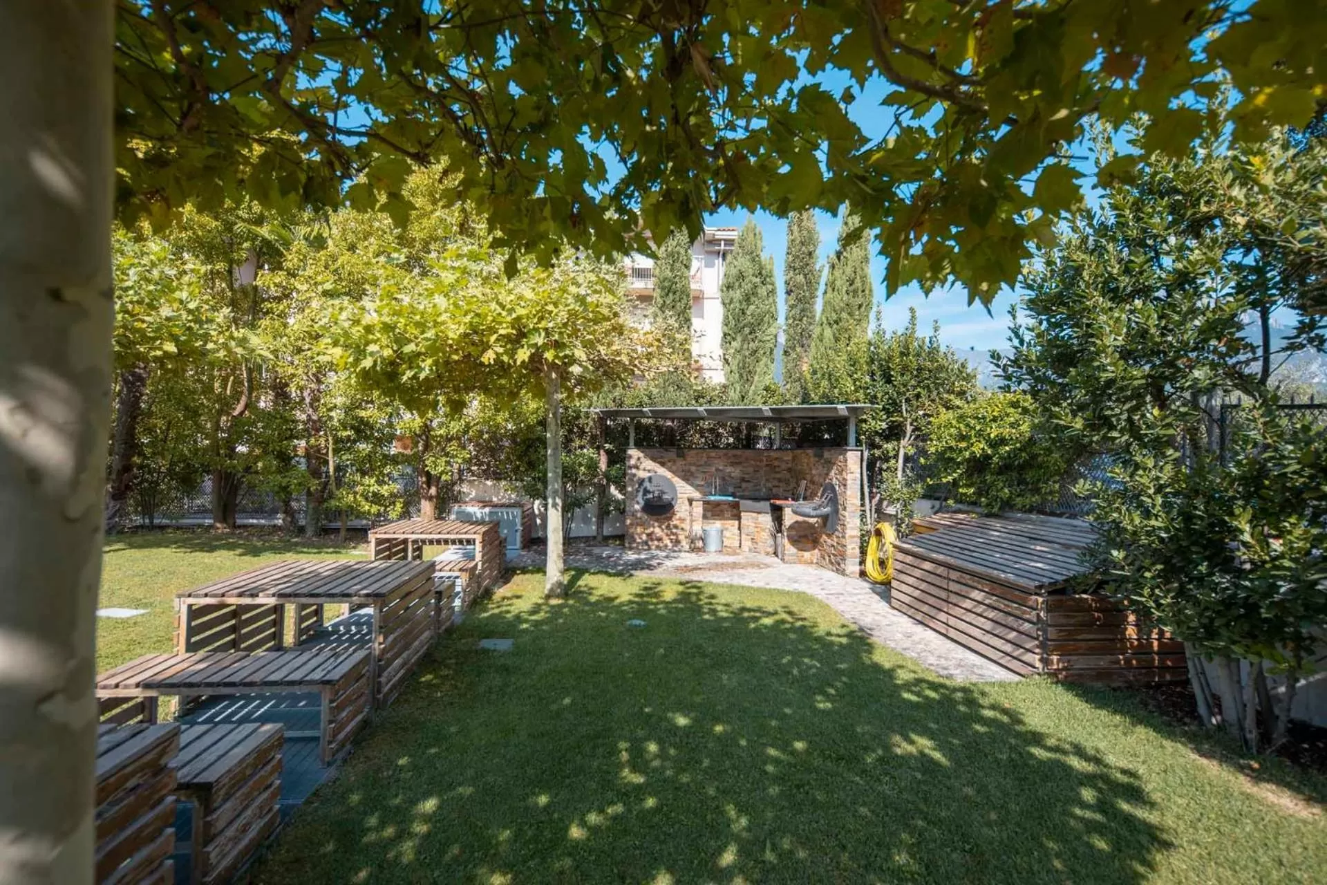 Patio in 4 Limoni Apartment Resort