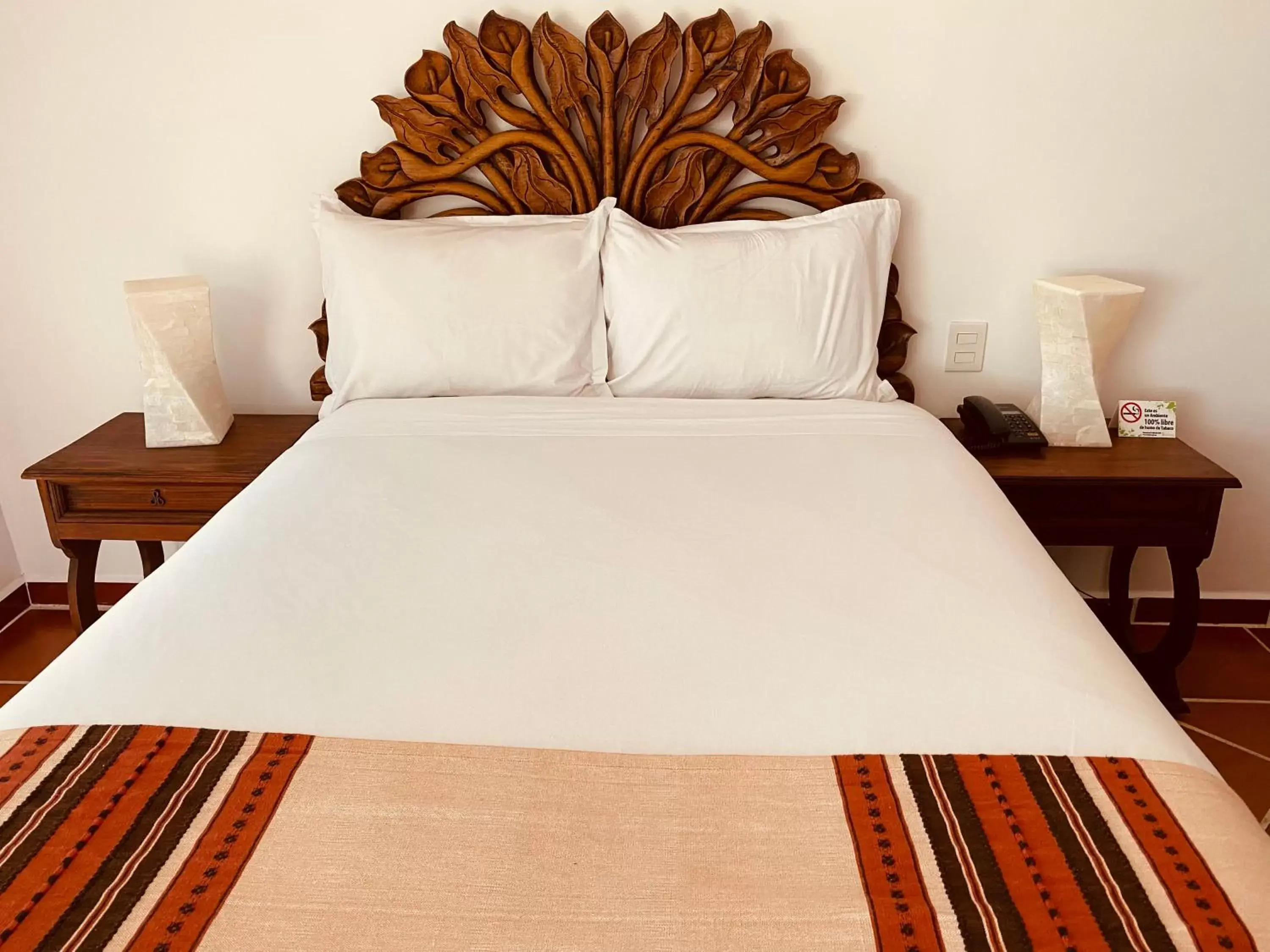 Bed in Hotel Spa Posada Tlaltenango