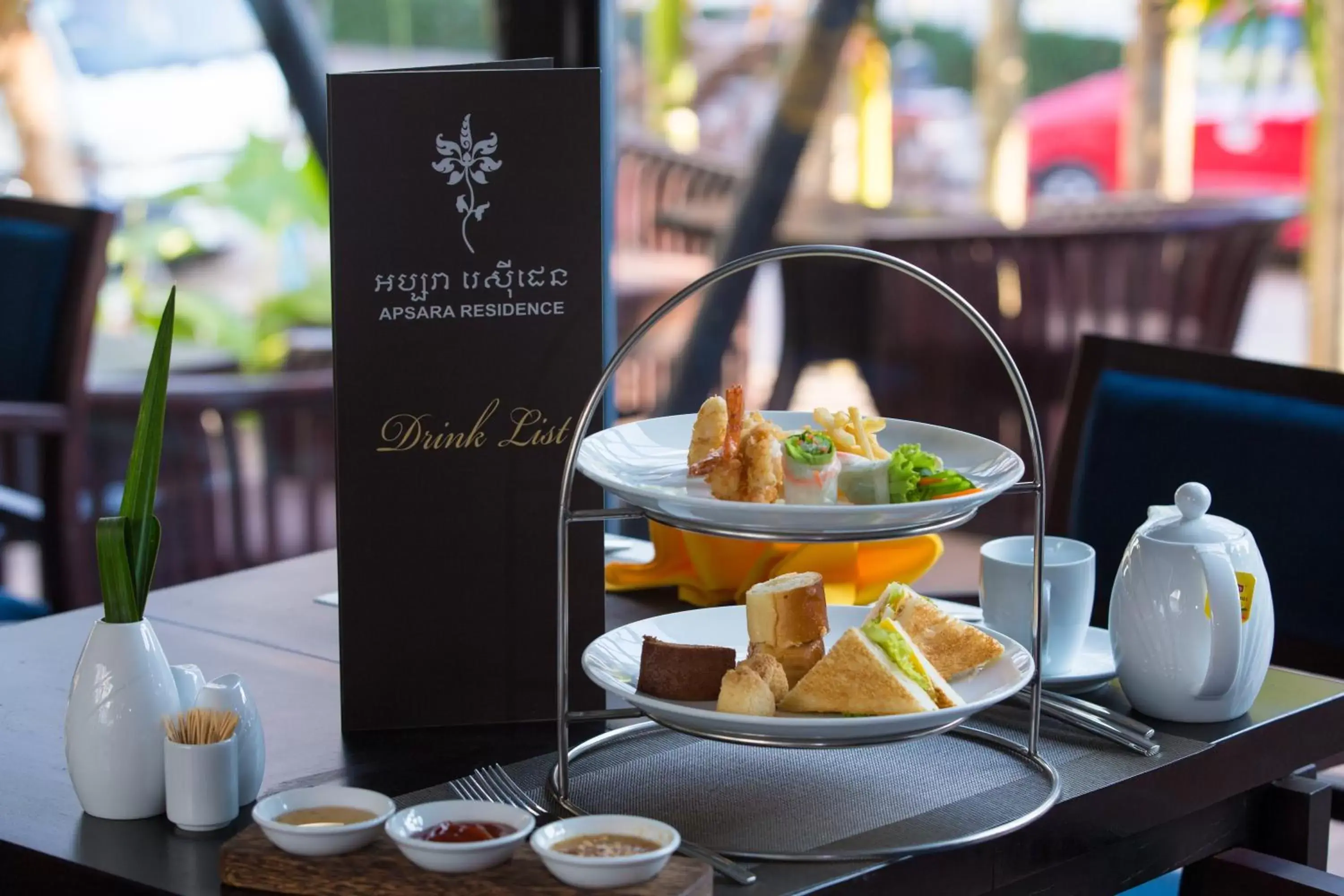 Food close-up in Apsara Residence Hotel Food close-up in Apsara Residence Hotel