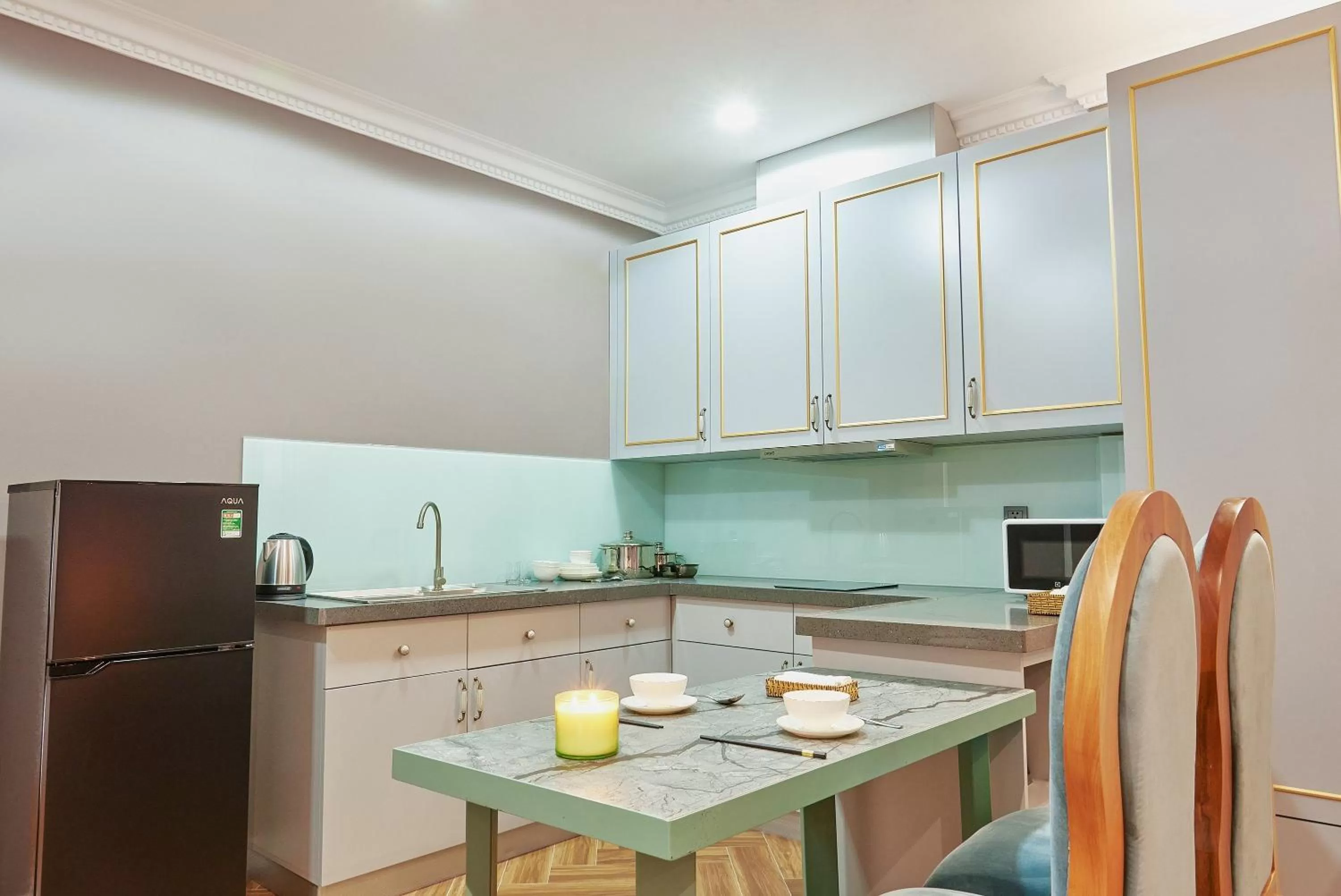 Kitchen/Kitchenette in The Alcove Apartment Vung Tau