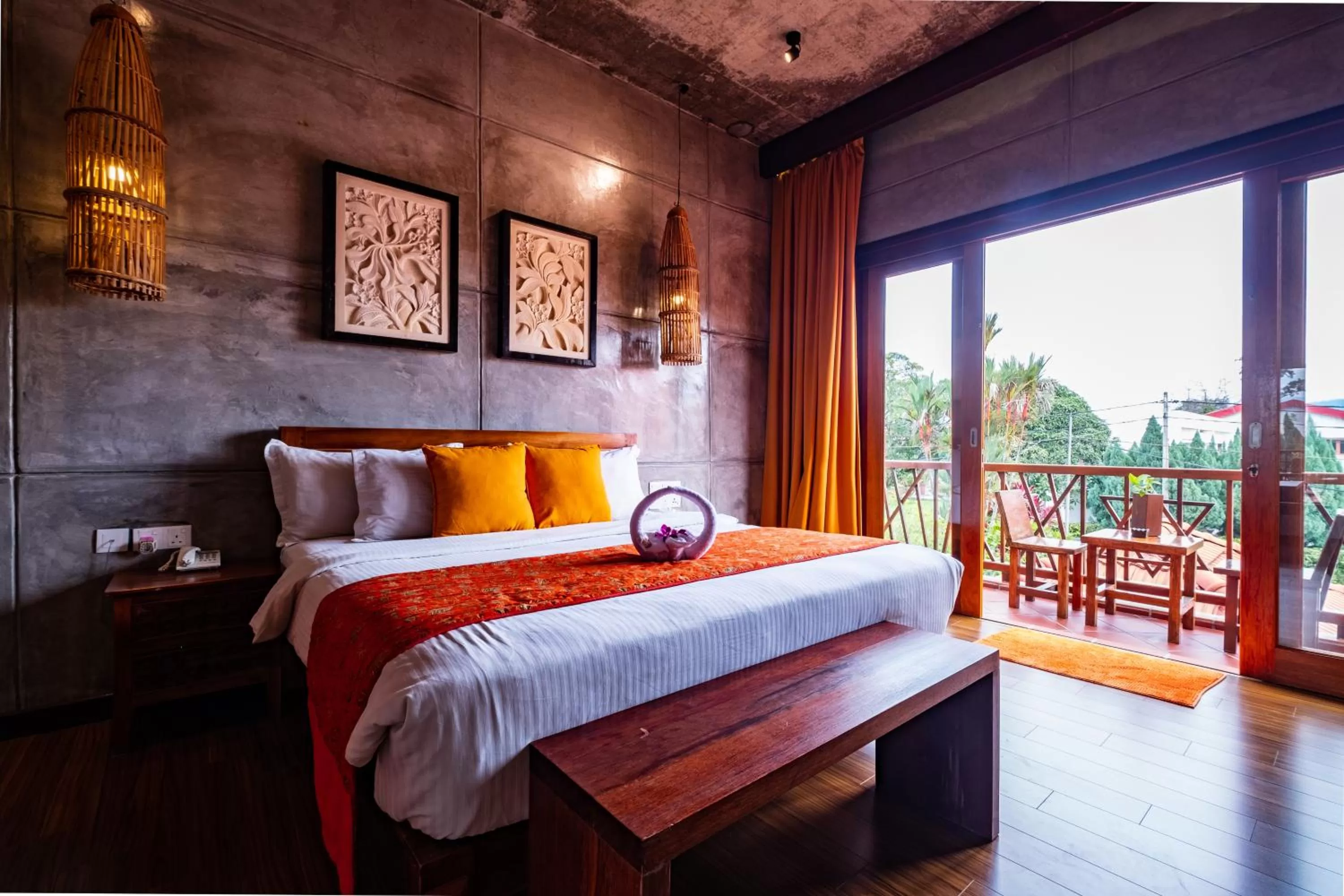 Bed in Ipoh Bali Hotel