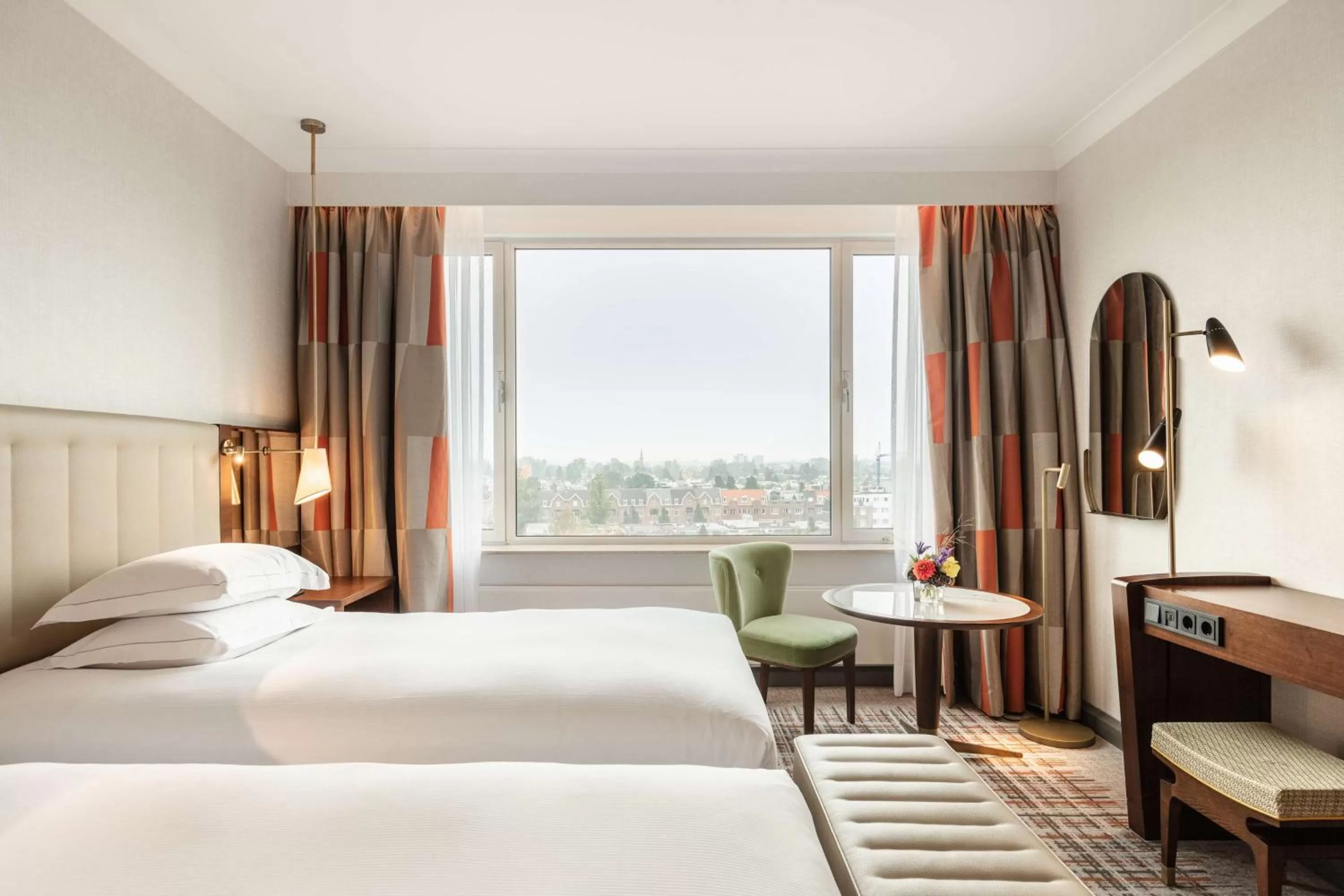 Bed in Hilton Amsterdam