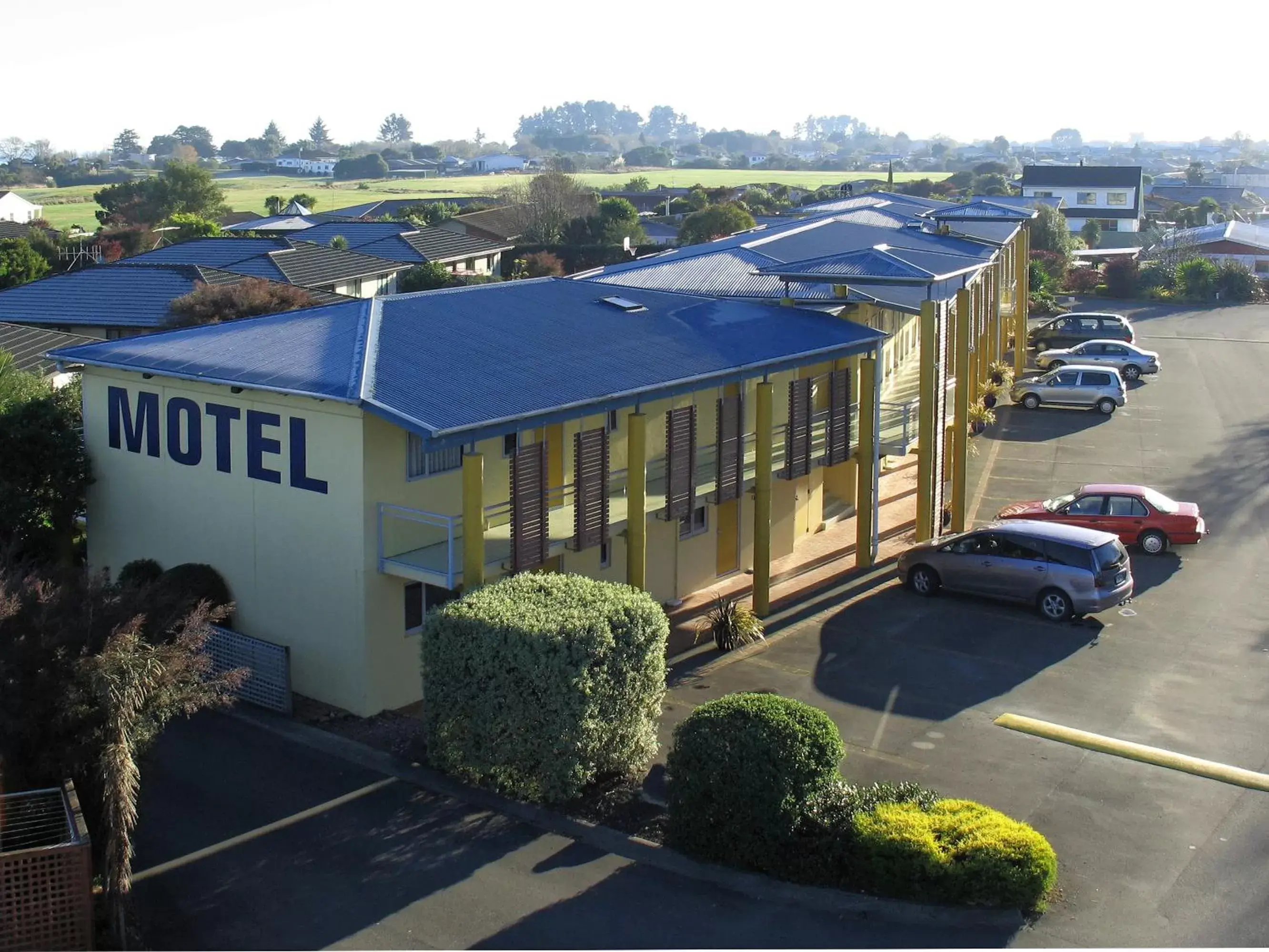 Bird's eye view in Greens Motel