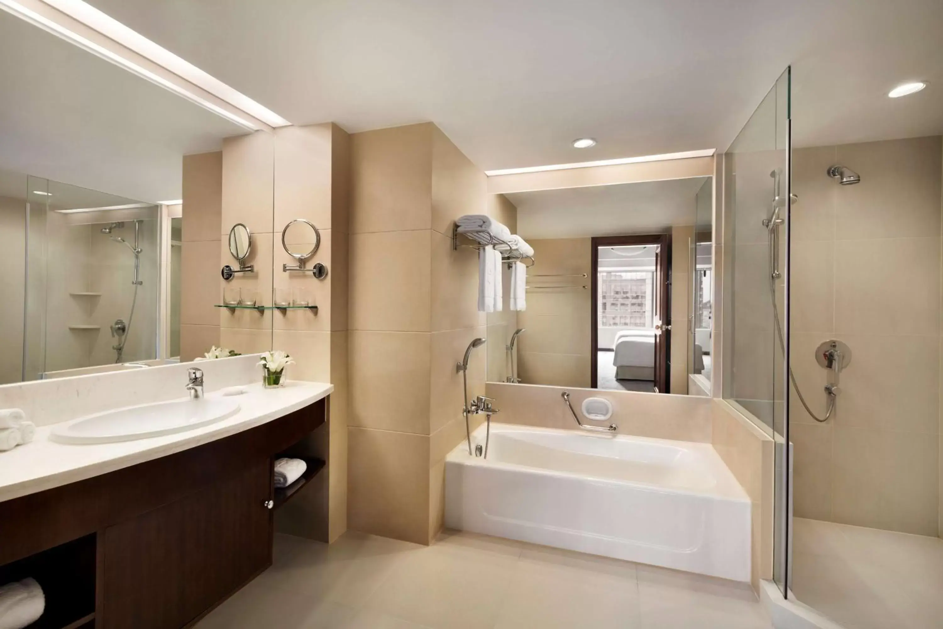 Bathroom in Shangri-La Qingdao - May Fourth Square