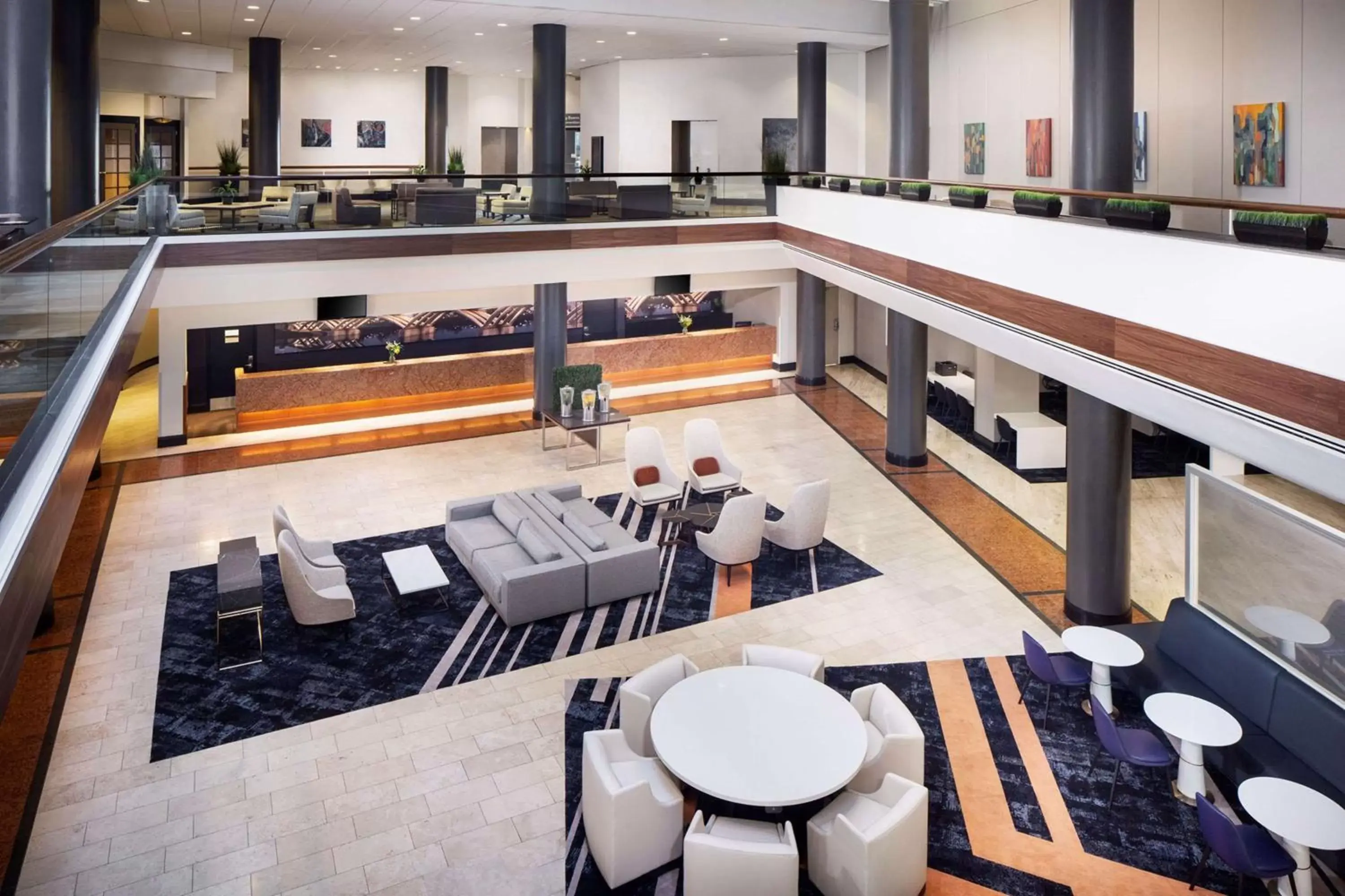 Lobby or reception, Restaurant/Places to Eat in Hyatt Regency Columbus