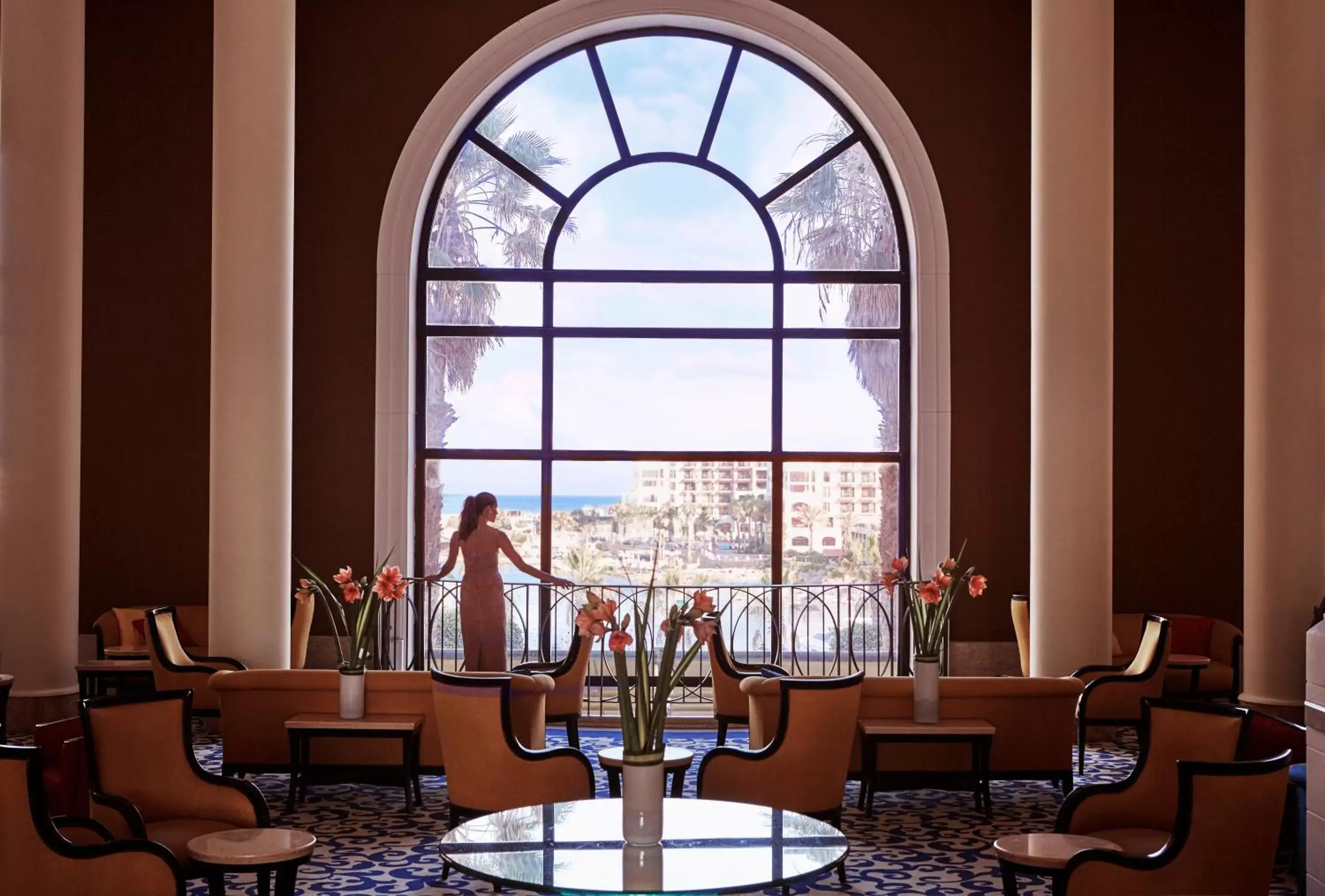 Lobby or reception in Corinthia St George's Bay Lobby or reception in Corinthia St George's Bay