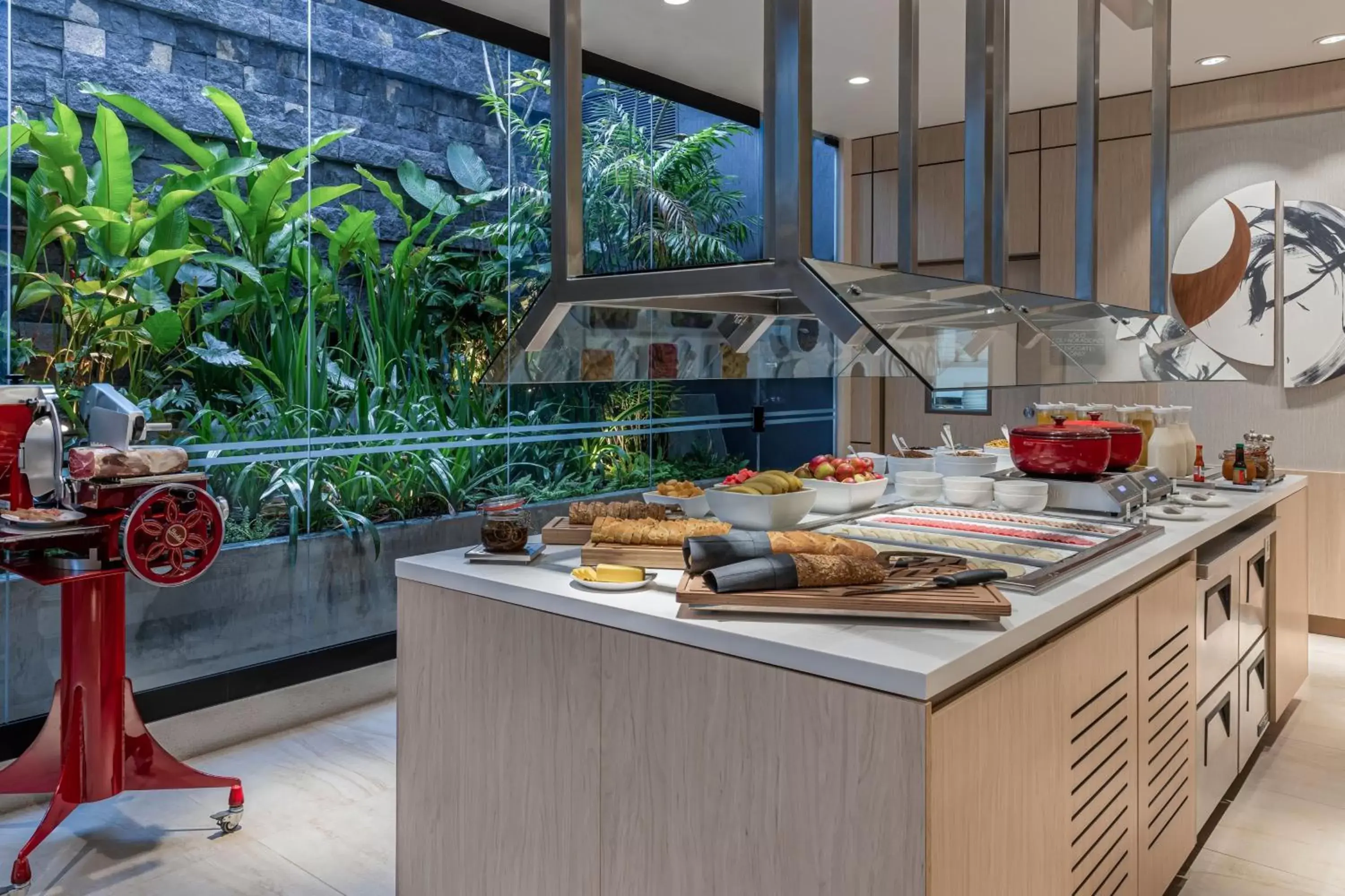 Kitchen or kitchenette in AC Hotel by Marriott Heredia Belen
