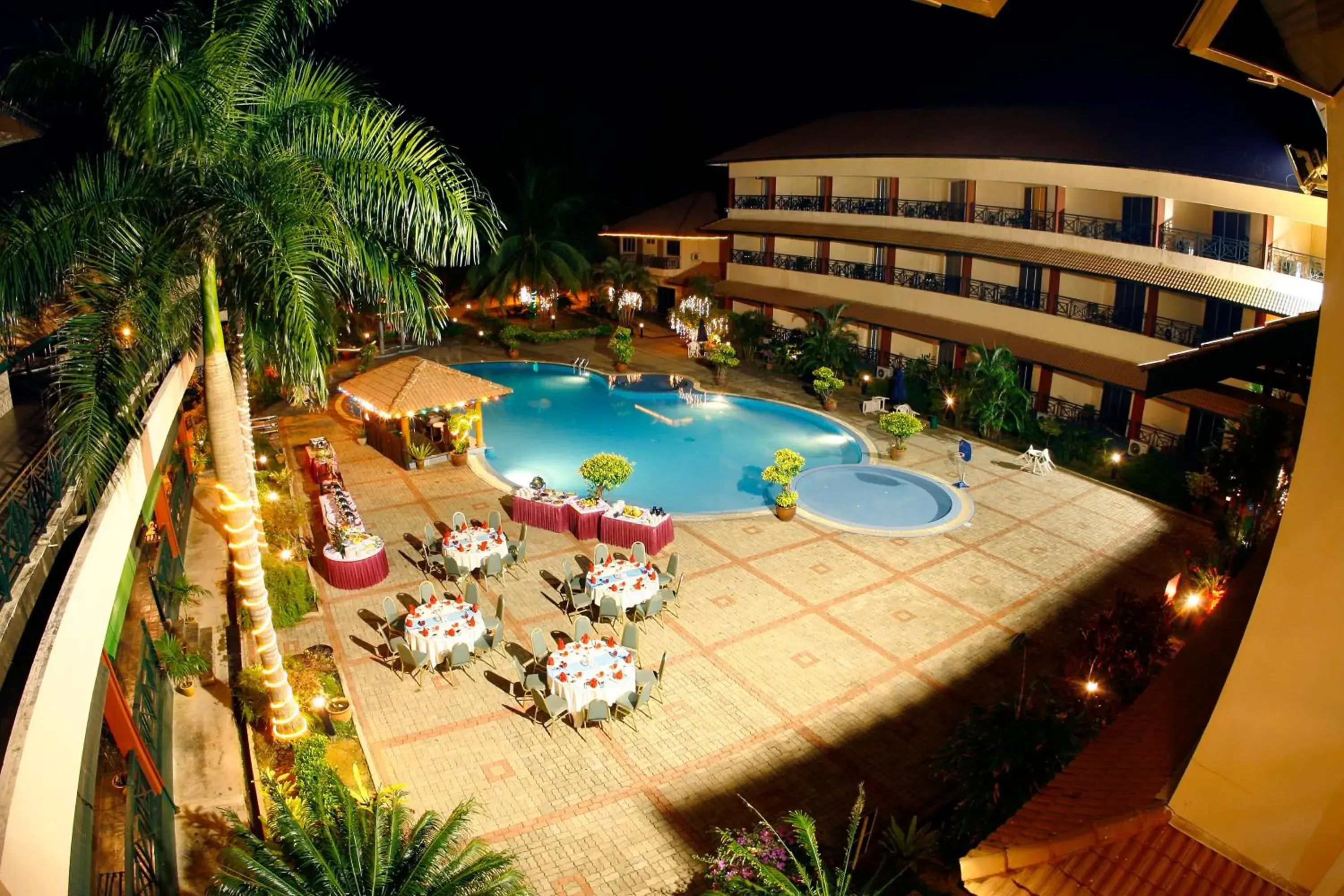 View (from property/room), Pool View in The Qamar Paka Resort