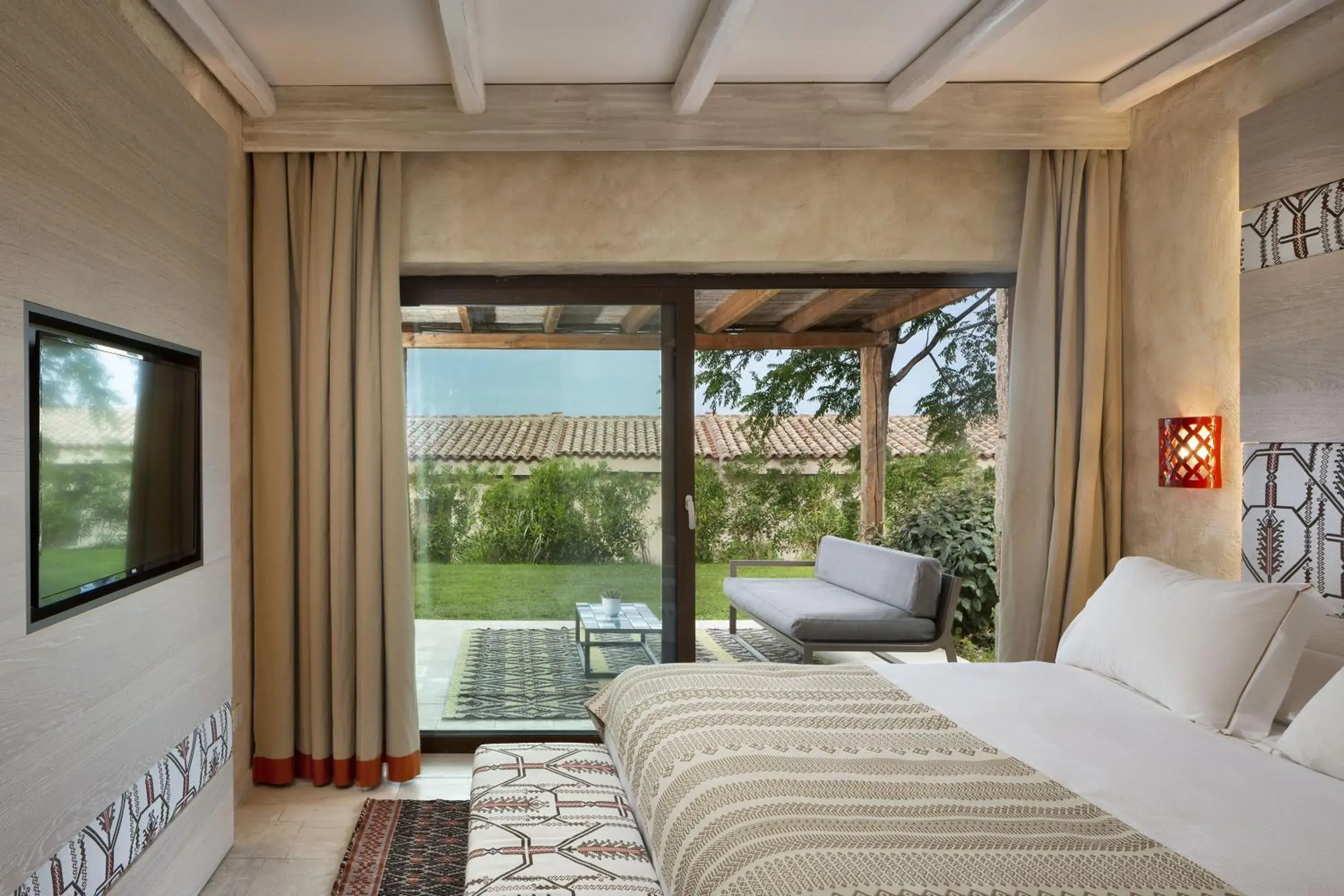 Bedroom in Baglioni Resort Sardinia - The Leading Hotels of the World