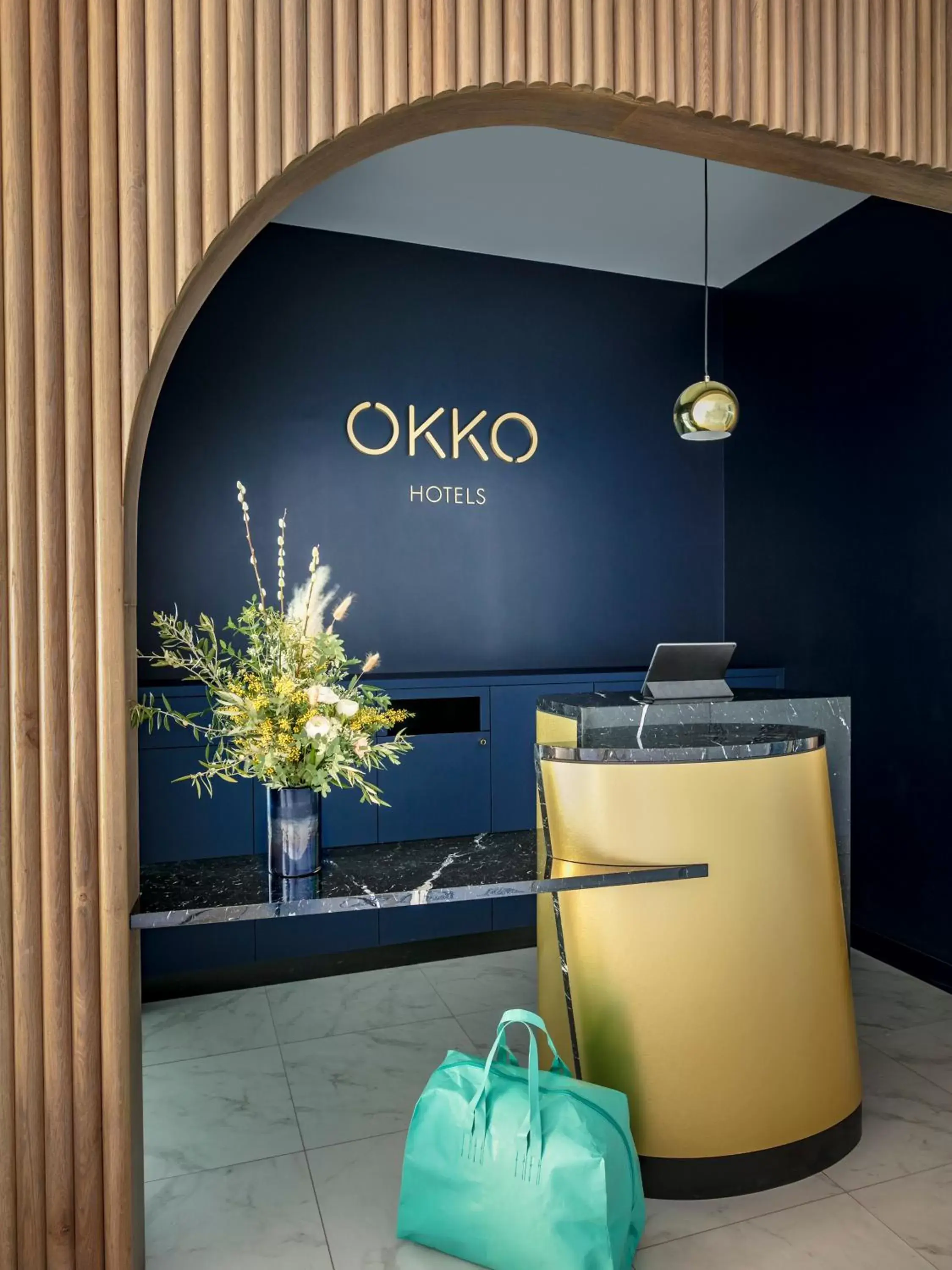 Lobby or reception in OKKO Hotels Toulon Centre
