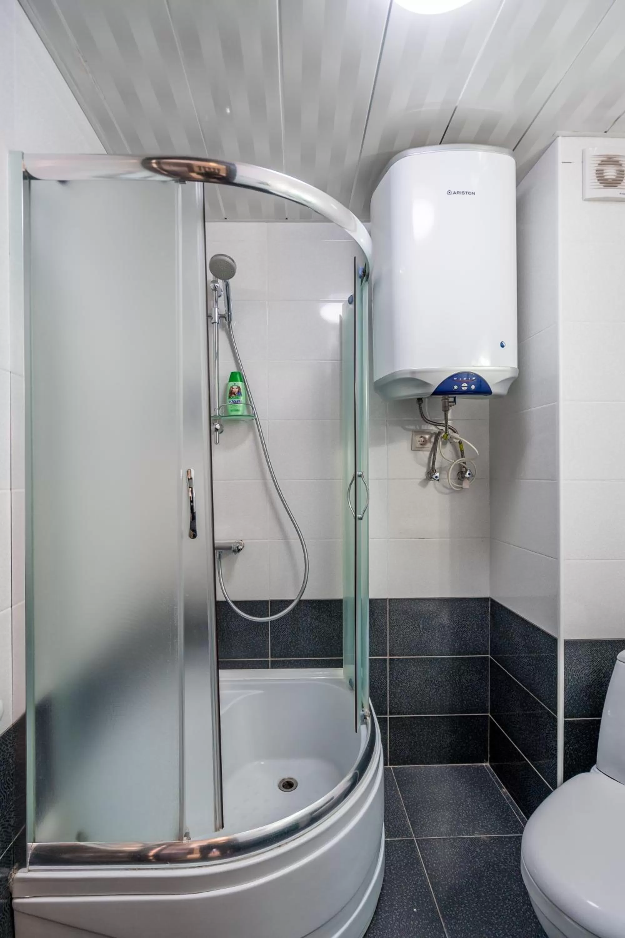 Shower in 2-room Apartment NFT Gudauri Penta 503