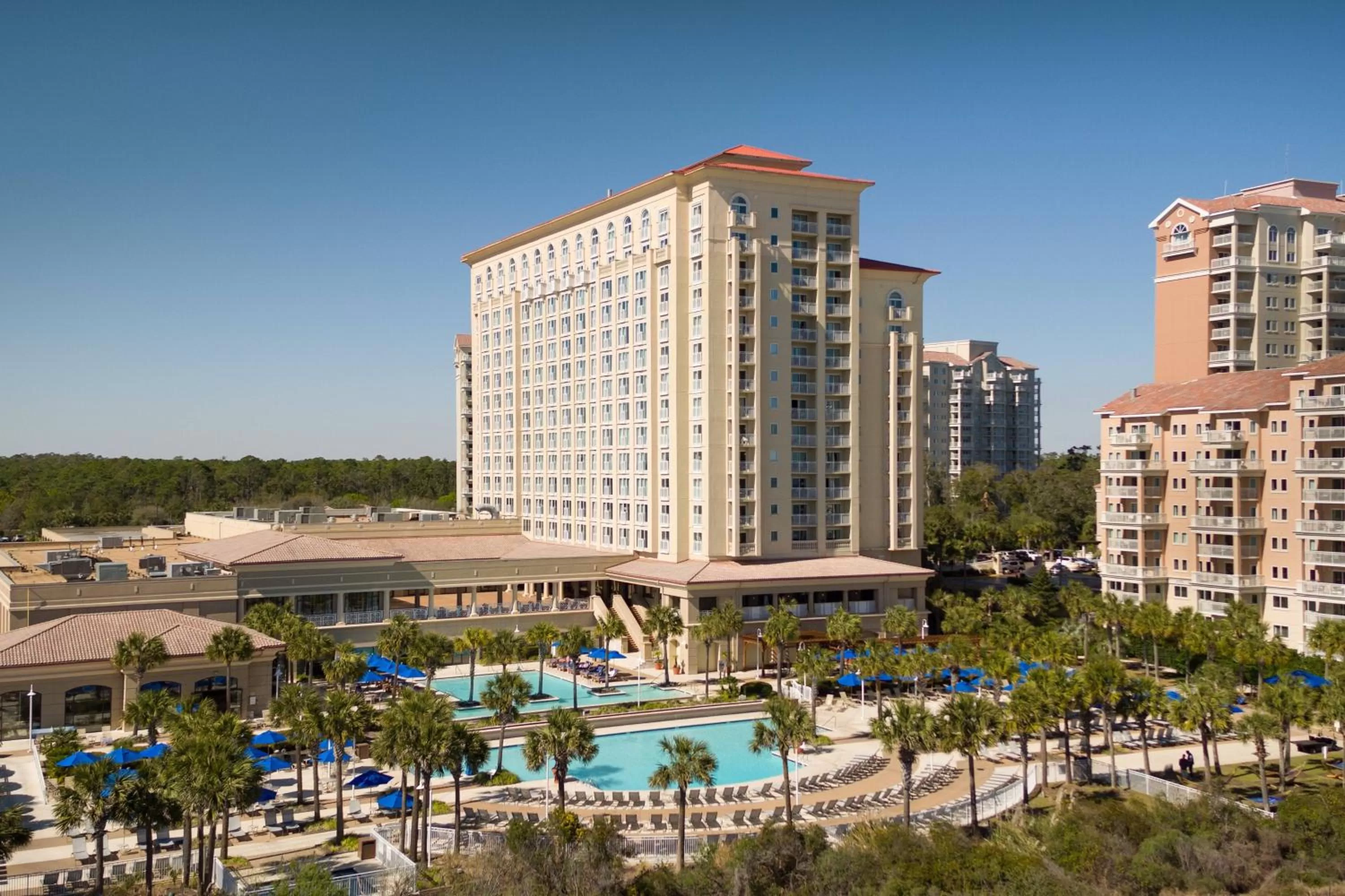 Property building in Marriott Myrtle Beach Resort & Spa at Grande Dunes