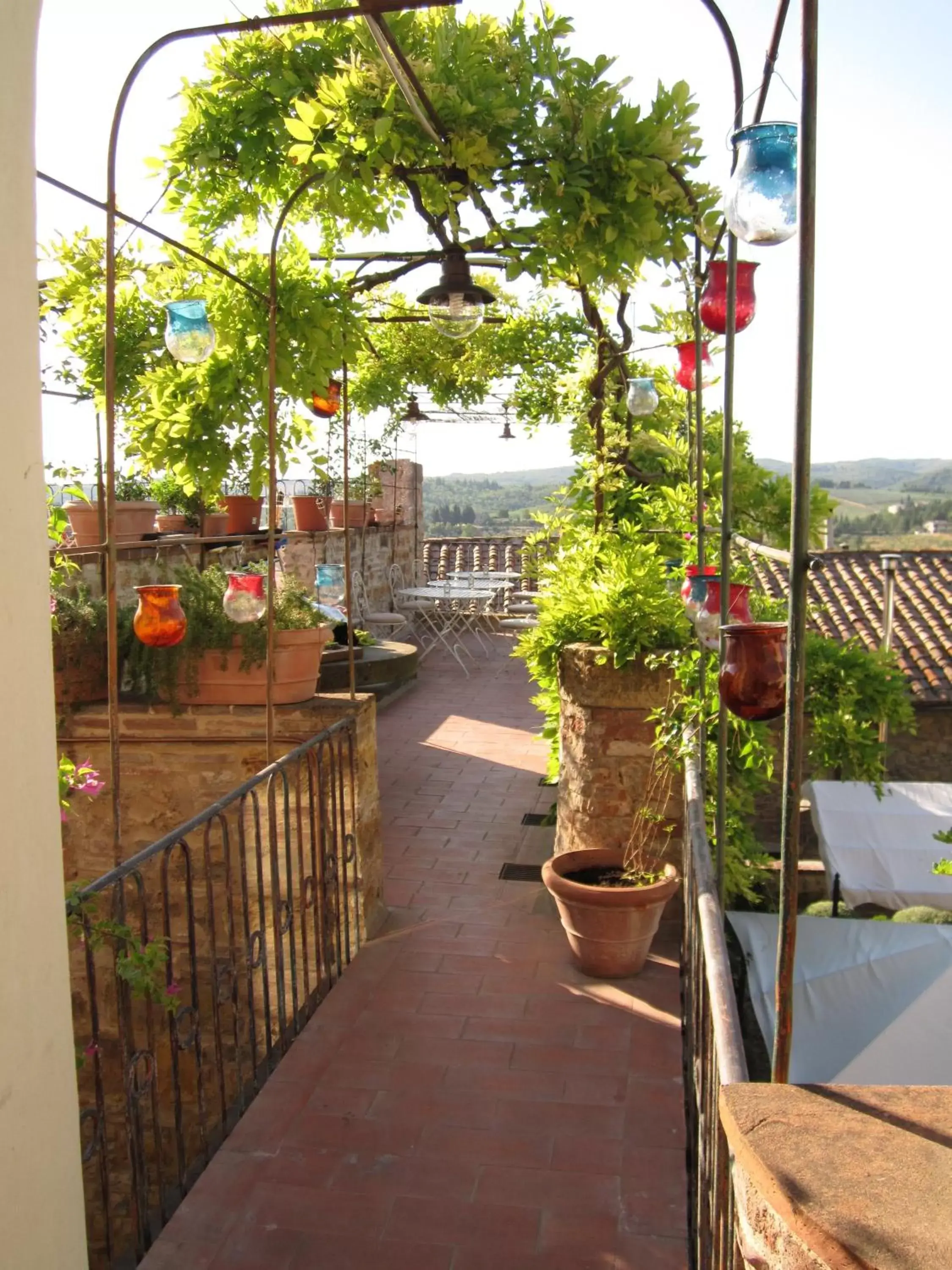 Balcony/Terrace in Le Terrazze Del Chianti