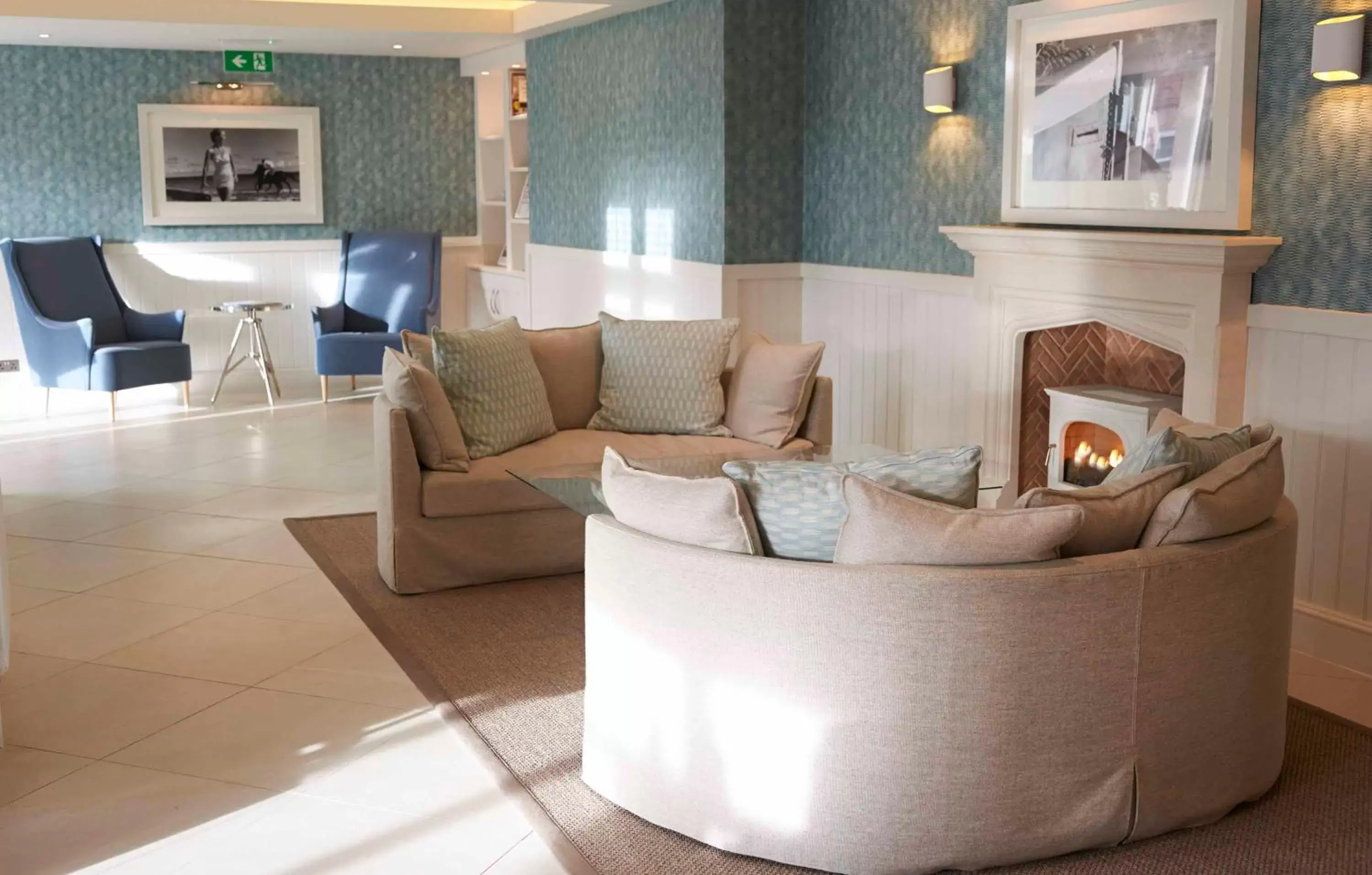 Living room, Seating Area in Harbour Hotel Sidmouth