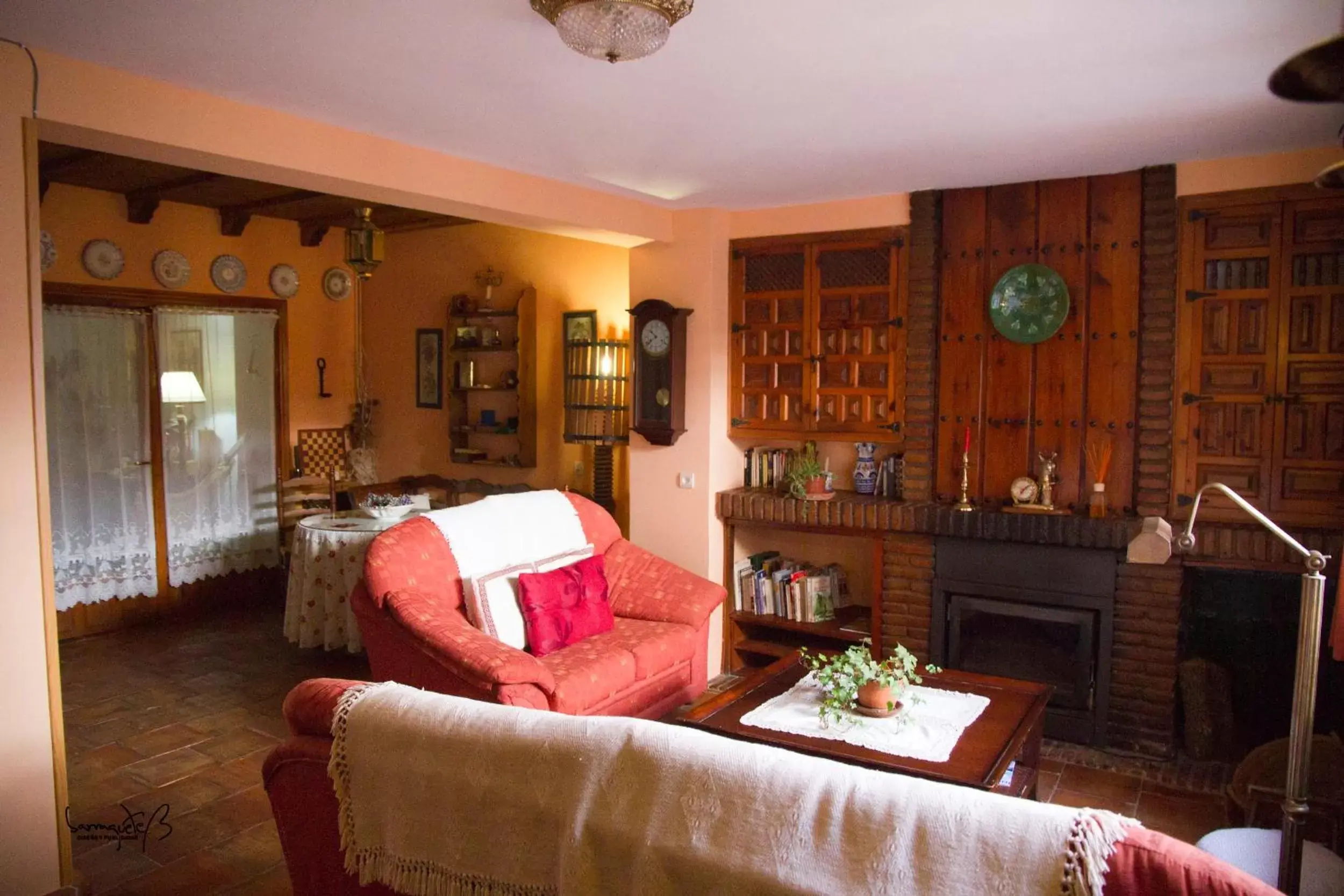 Seating Area in La Casona del Abuelo Parra