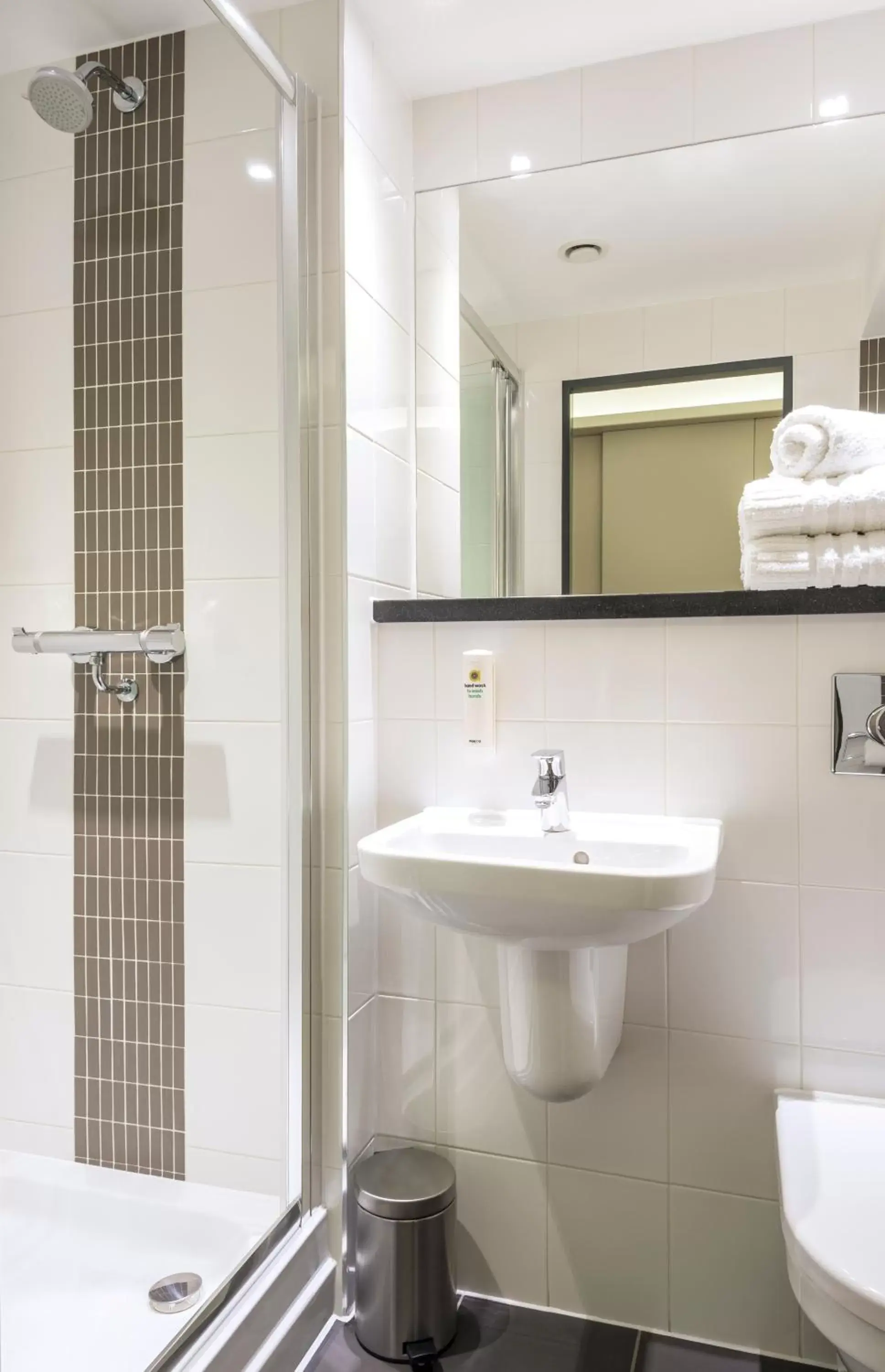 Shower, Bathroom in Point A Hotel London Canary Wharf