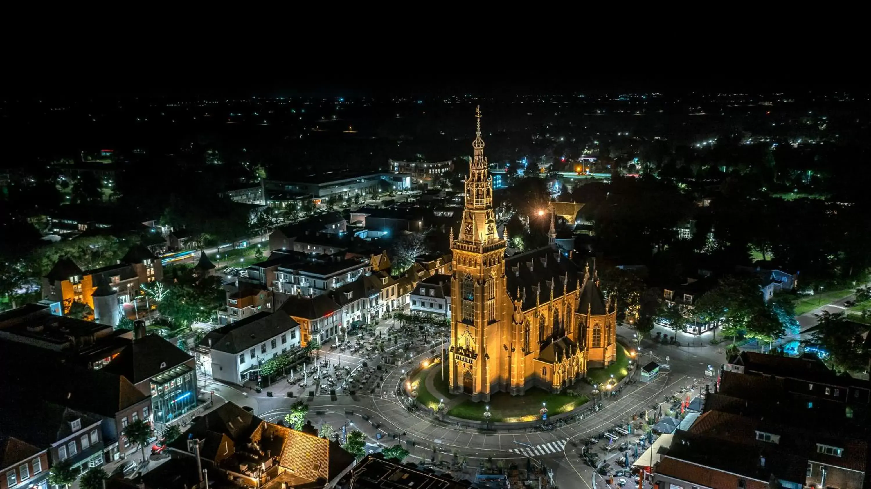 Bird's-eye View in Hotel Marktstad