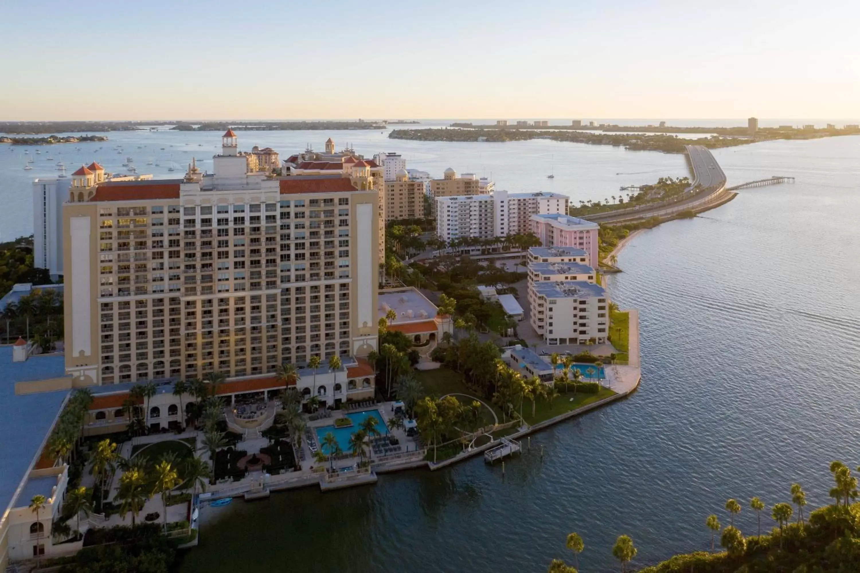 Property building, Bird's-eye View in The Ritz-Carlton, Sarasota