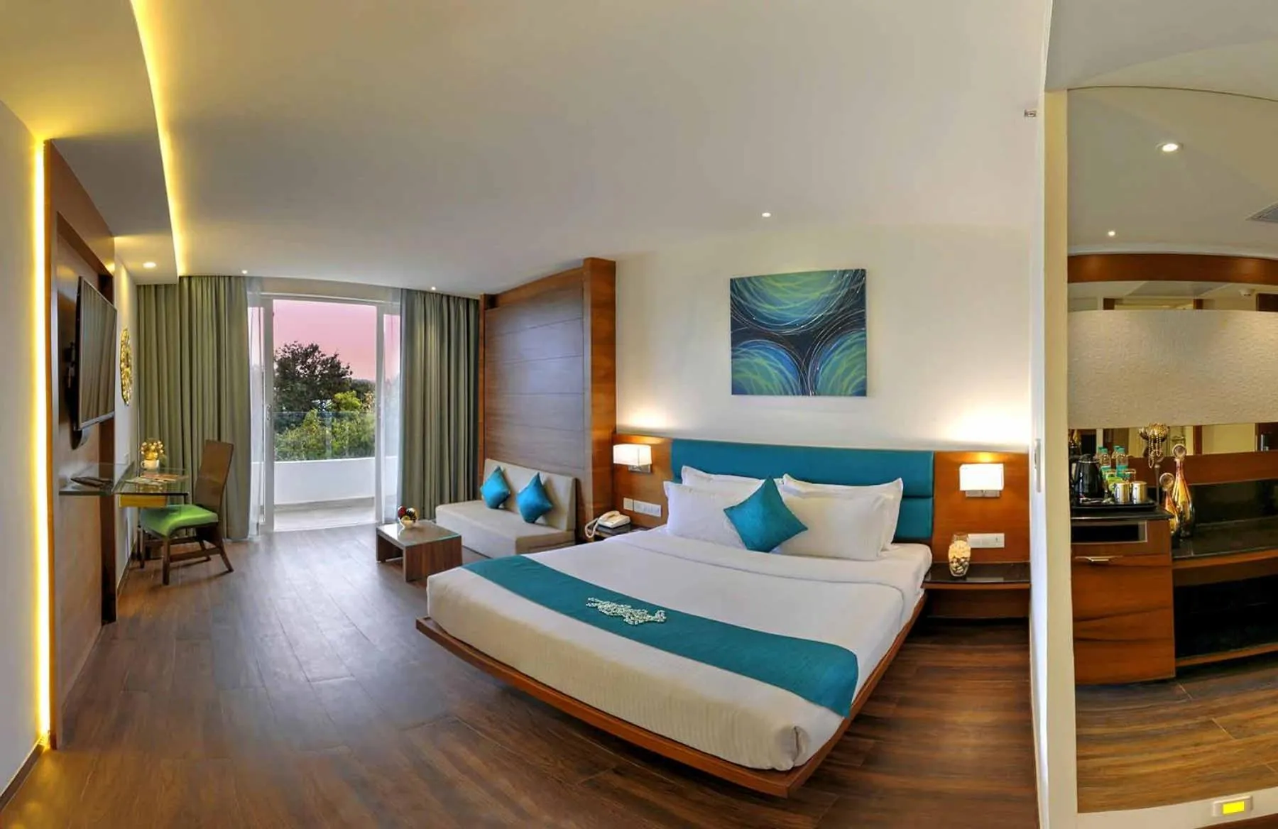 Bedroom, Bed in Roopa Elite