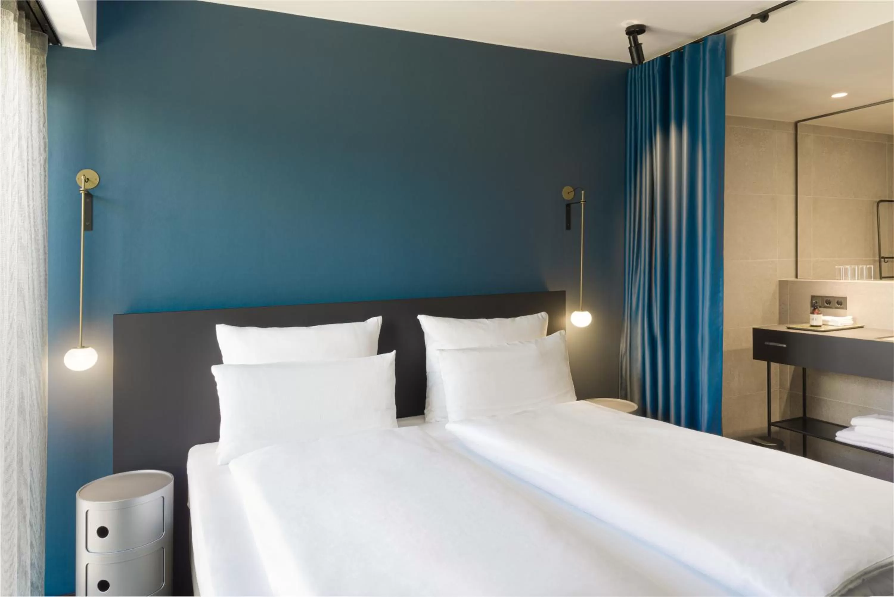 Bed in EmiLu Design Hotel