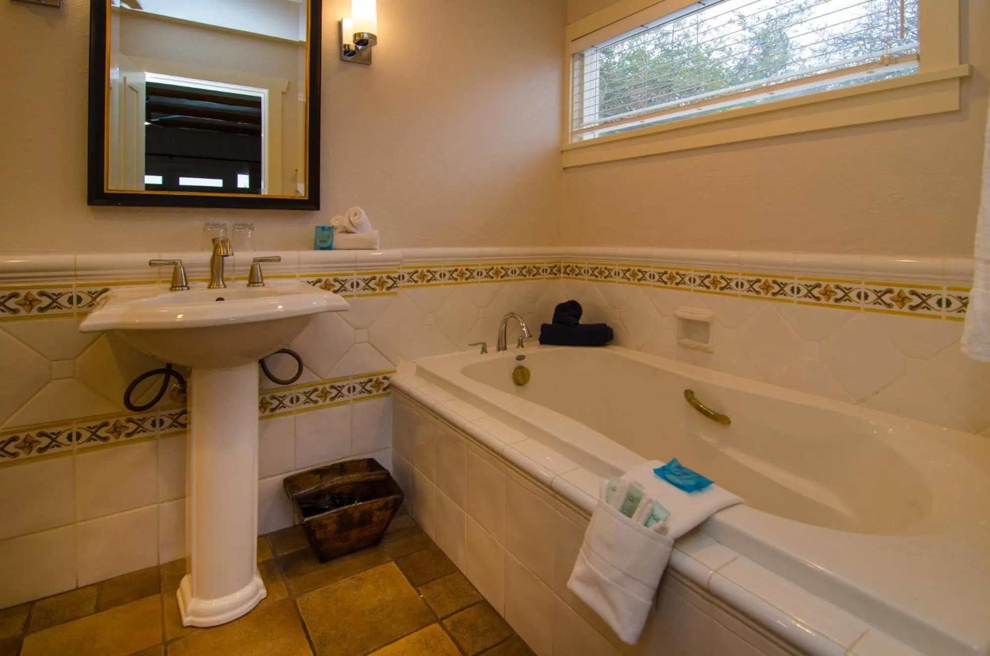 Shower in Galiano Oceanfront Inn & Spa