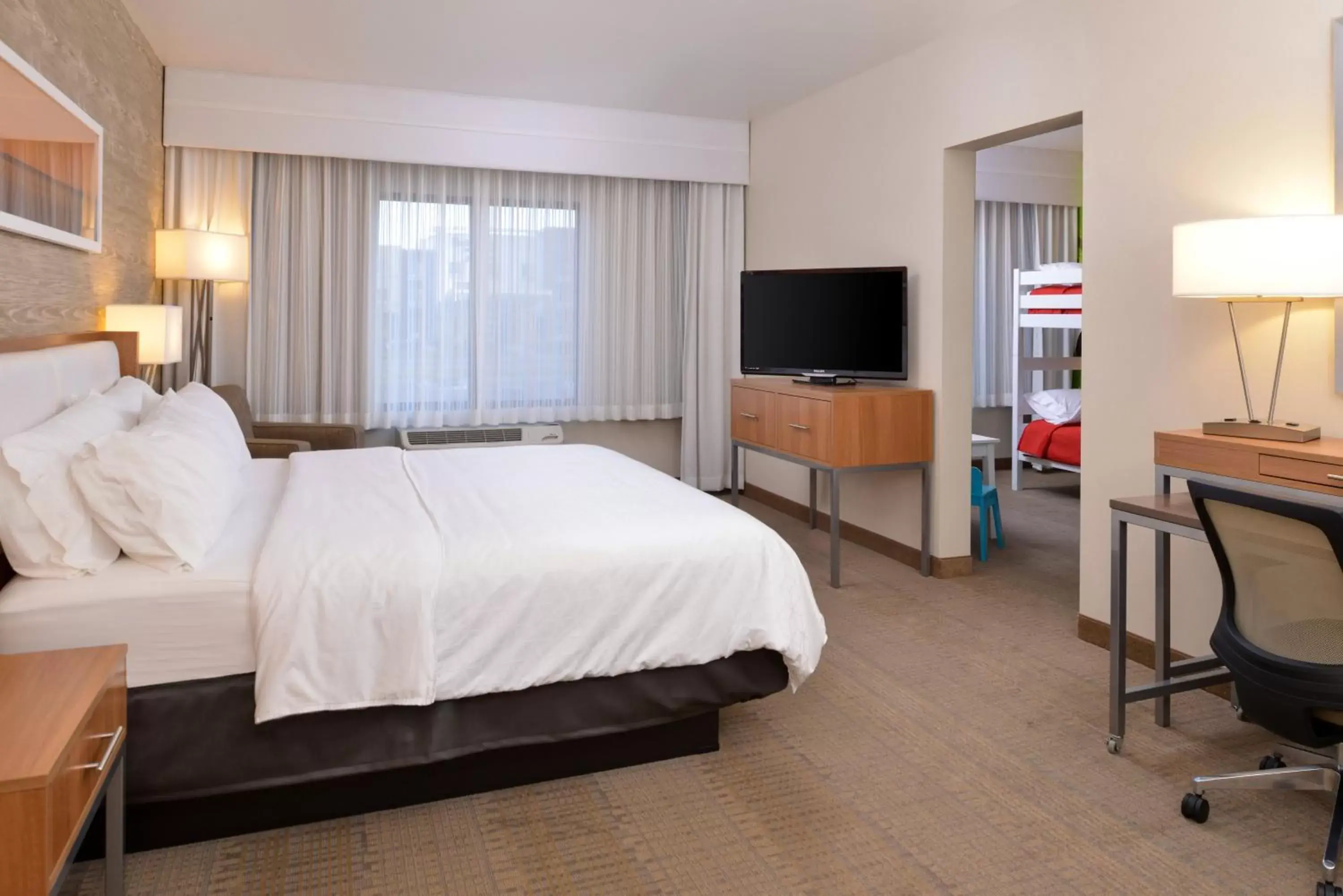 Photo of the whole room, TV/Entertainment Center in Holiday Inn Express Pocatello, an IHG Hotel