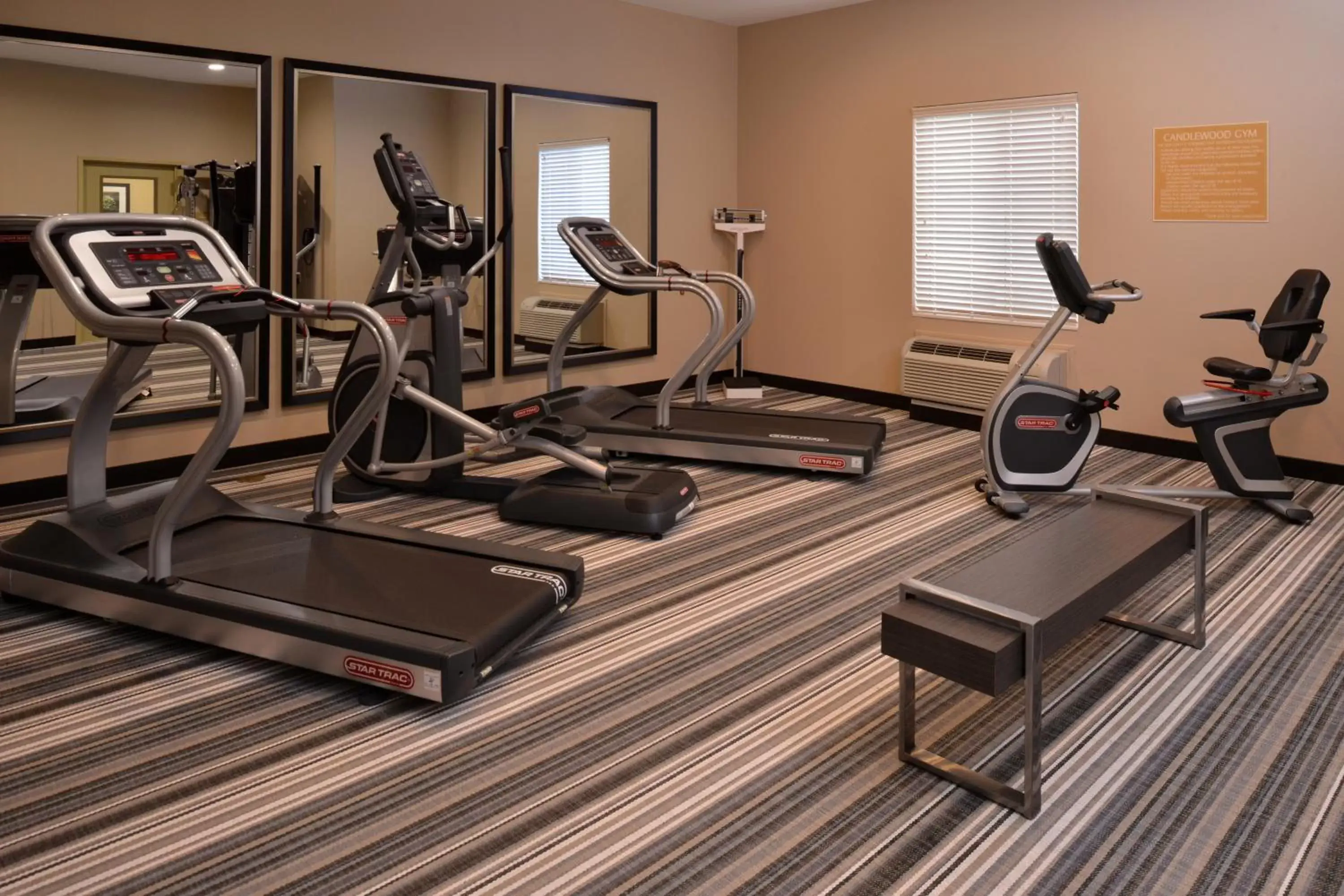 Fitness centre/facilities, Fitness Center/Facilities in Candlewood Suites MORGANTOWN-UNIV WEST VIRGINIA, an IHG Hotel