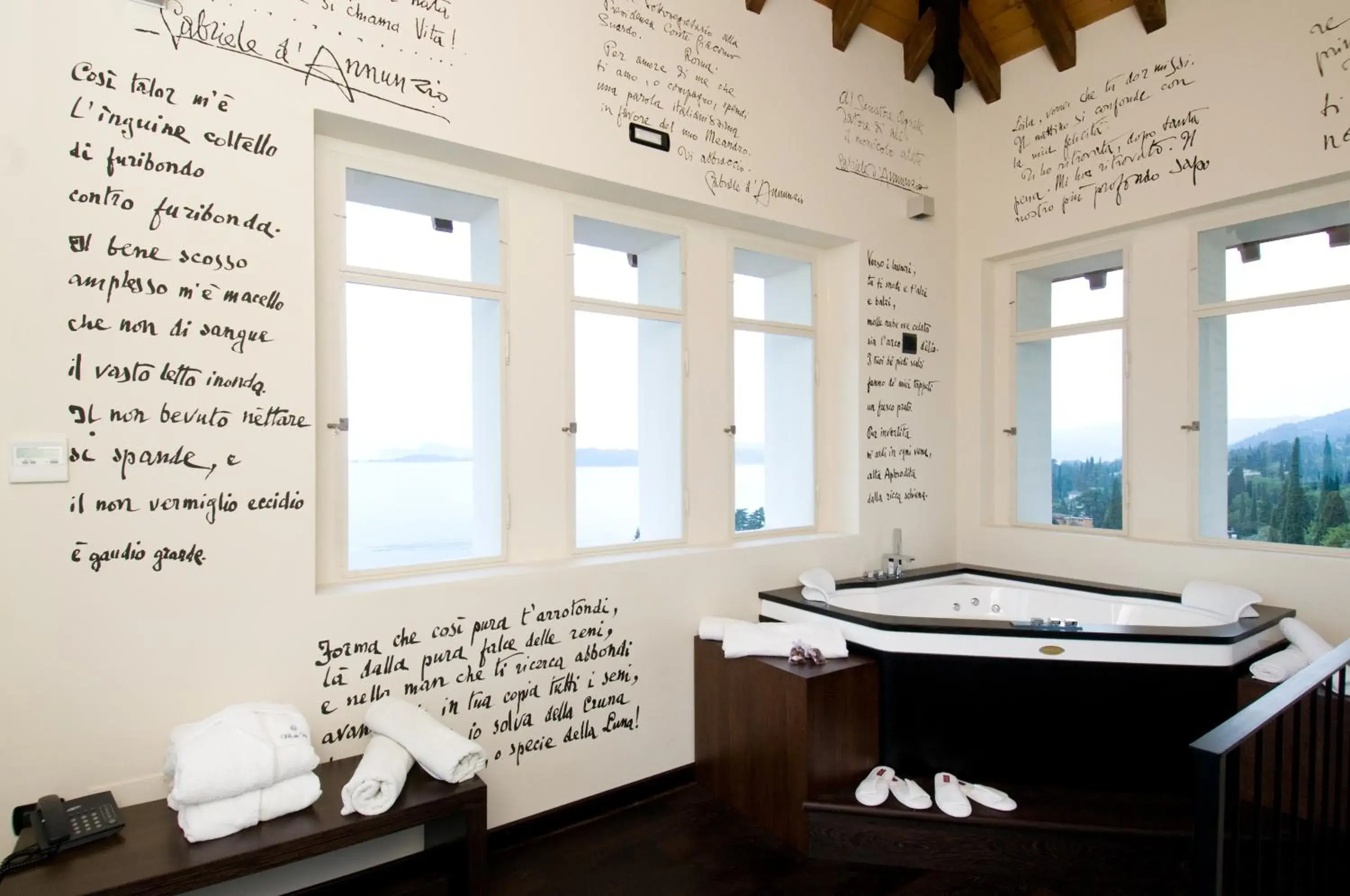 Bathroom in Hotel Villa Del Sogno