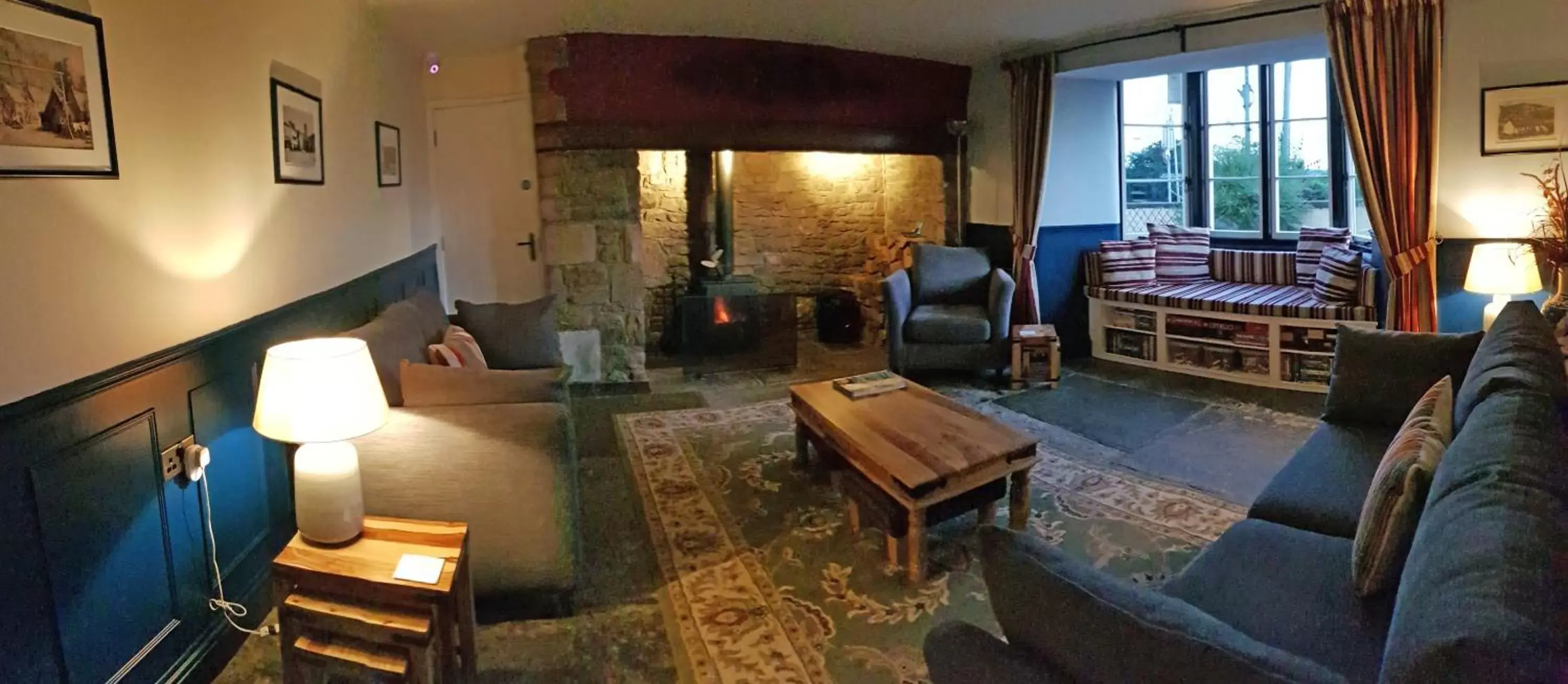 Communal lounge/ TV room, Seating Area in Old Manor House