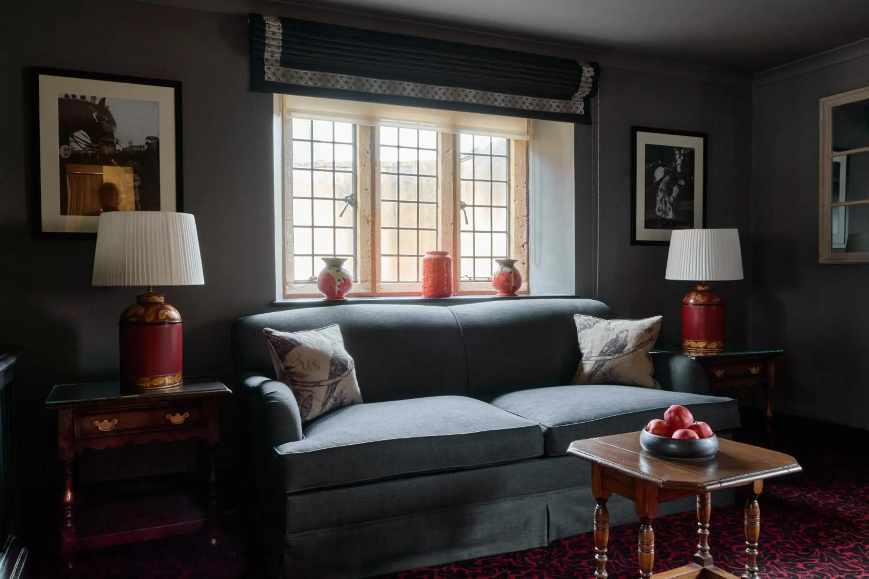 Living room, Seating Area in The Lygon Arms