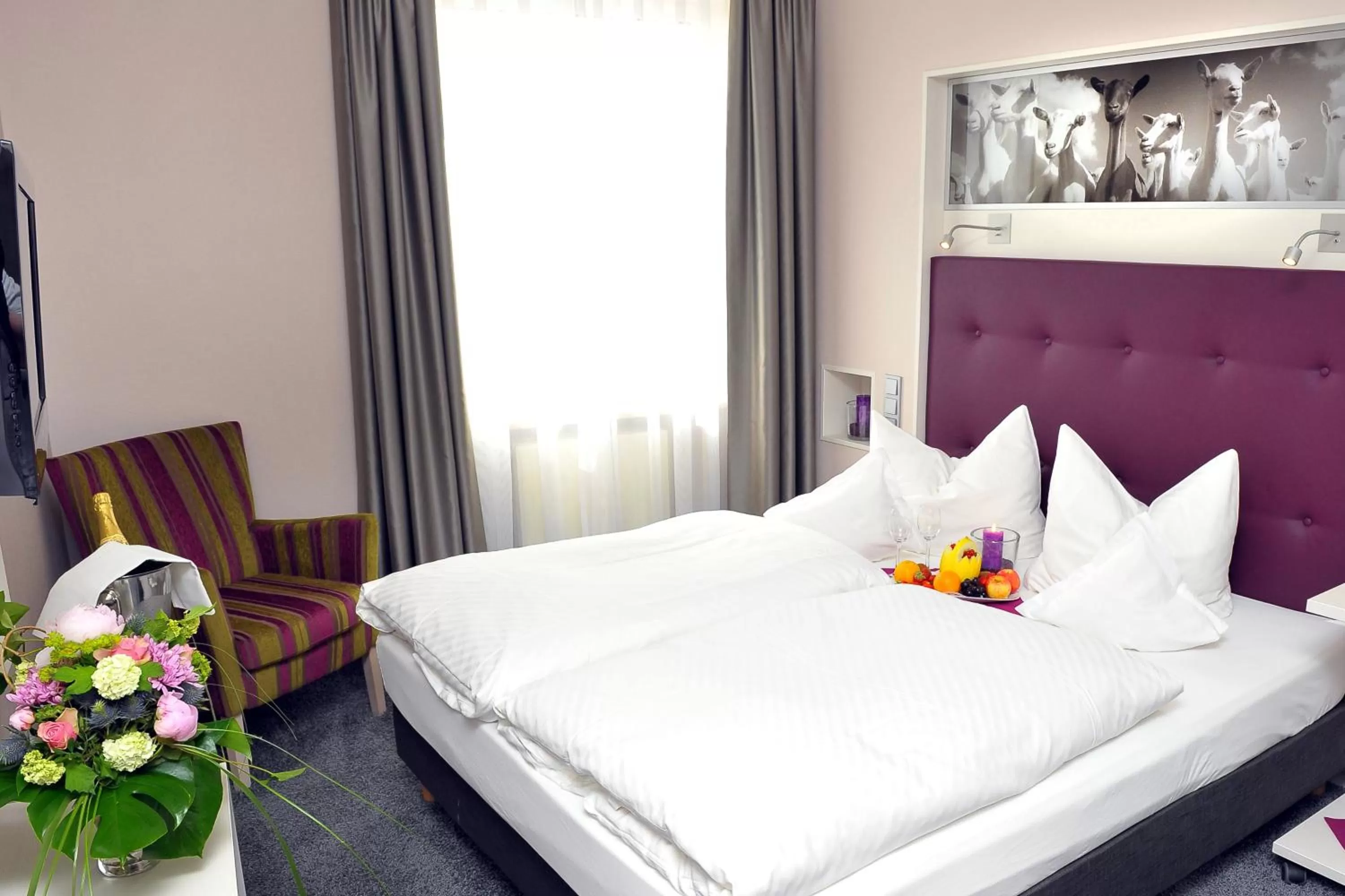 Photo of the whole room, Bed in Hotel Fährhaus