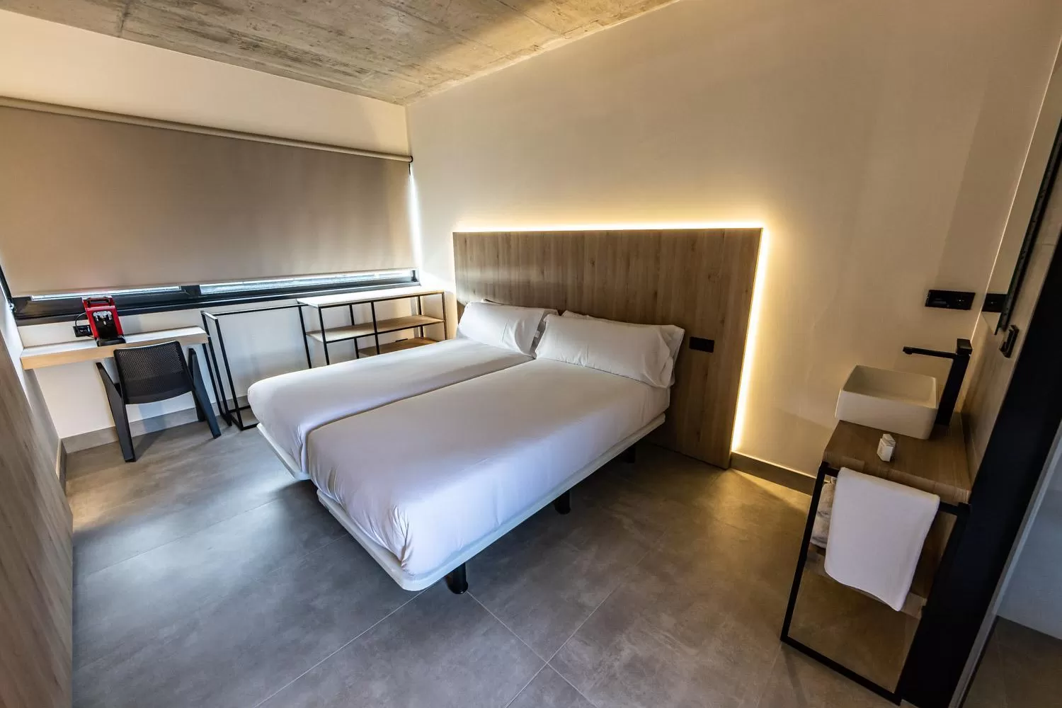 Bed in Hospedium Hotel Devalar Do Mar