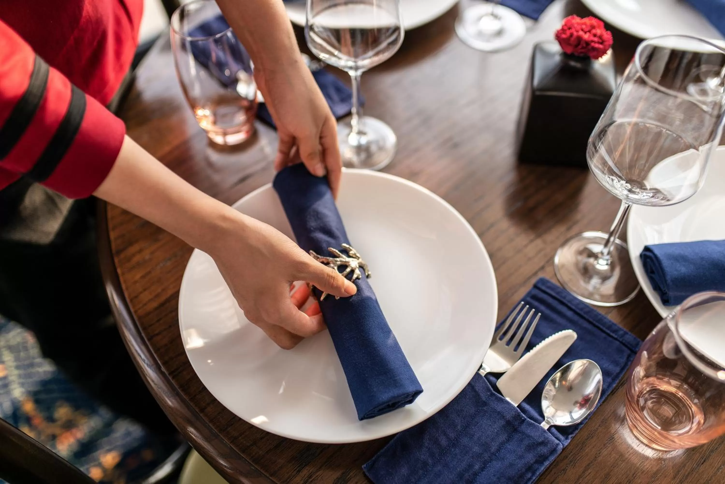 Restaurant/places to eat in La Nueva Boutique Hotel Hanoi & Spa