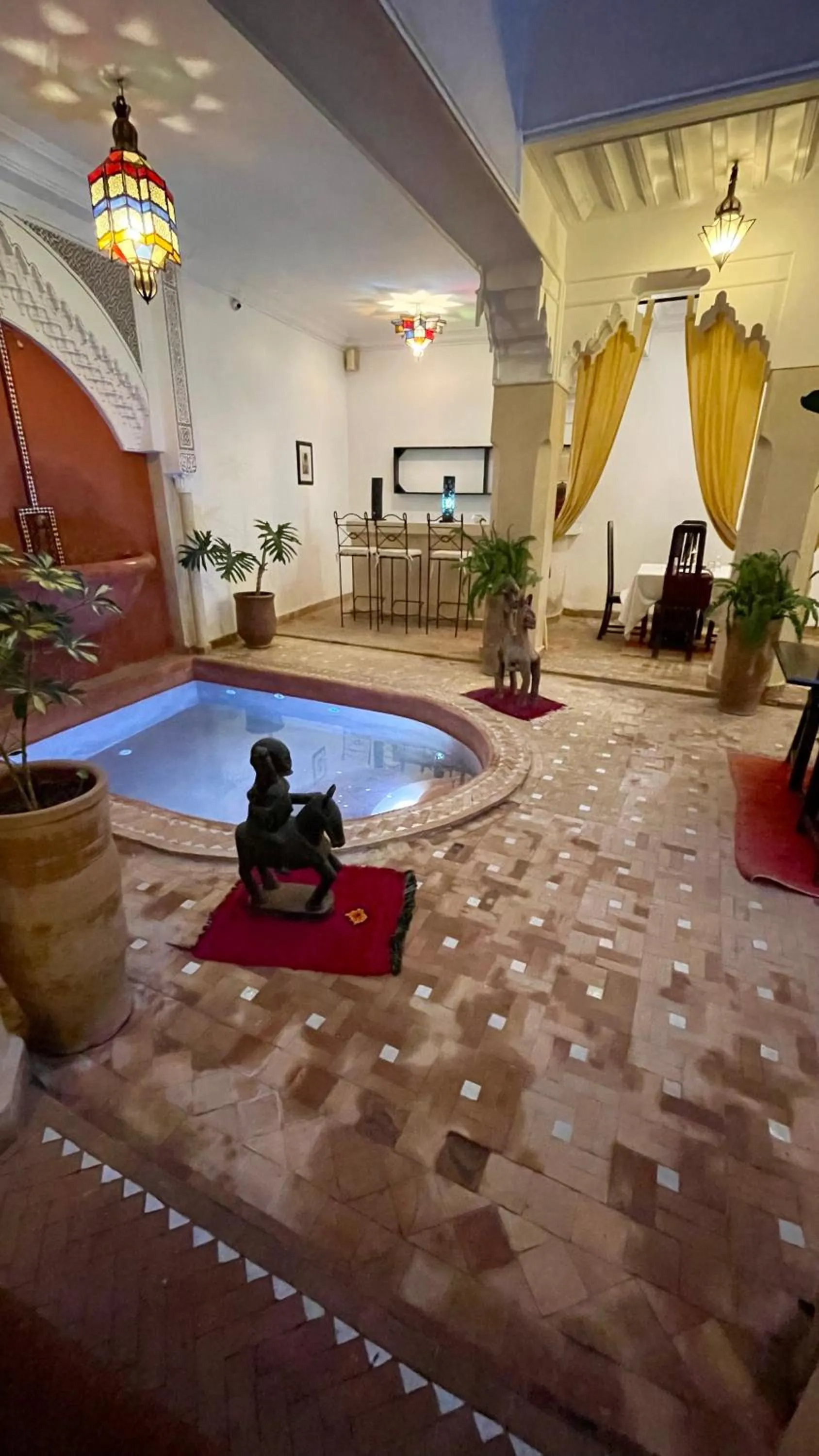 Swimming pool in Riad Dar Foundouk and Spa