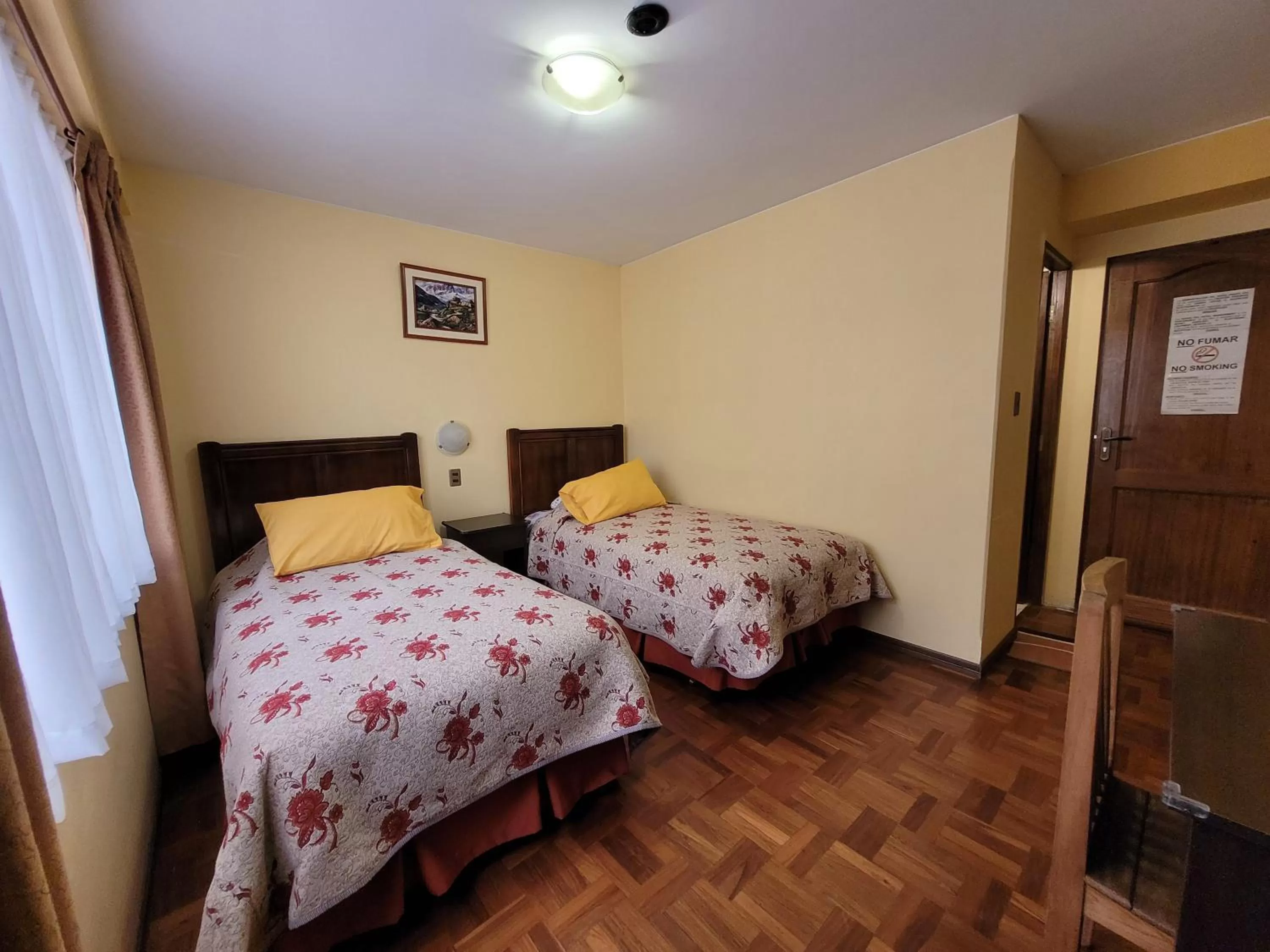 Bed in Hotel Nuevo Sol