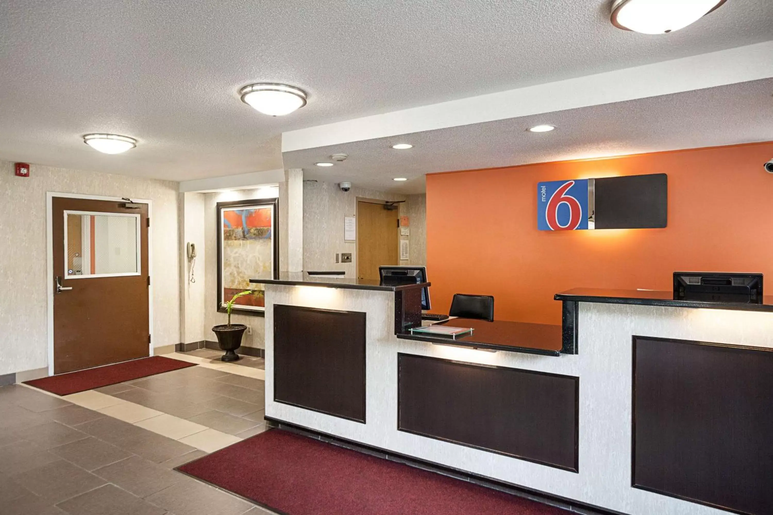 Property logo or sign, Lobby/Reception in Motel 6-Binghamton, NY