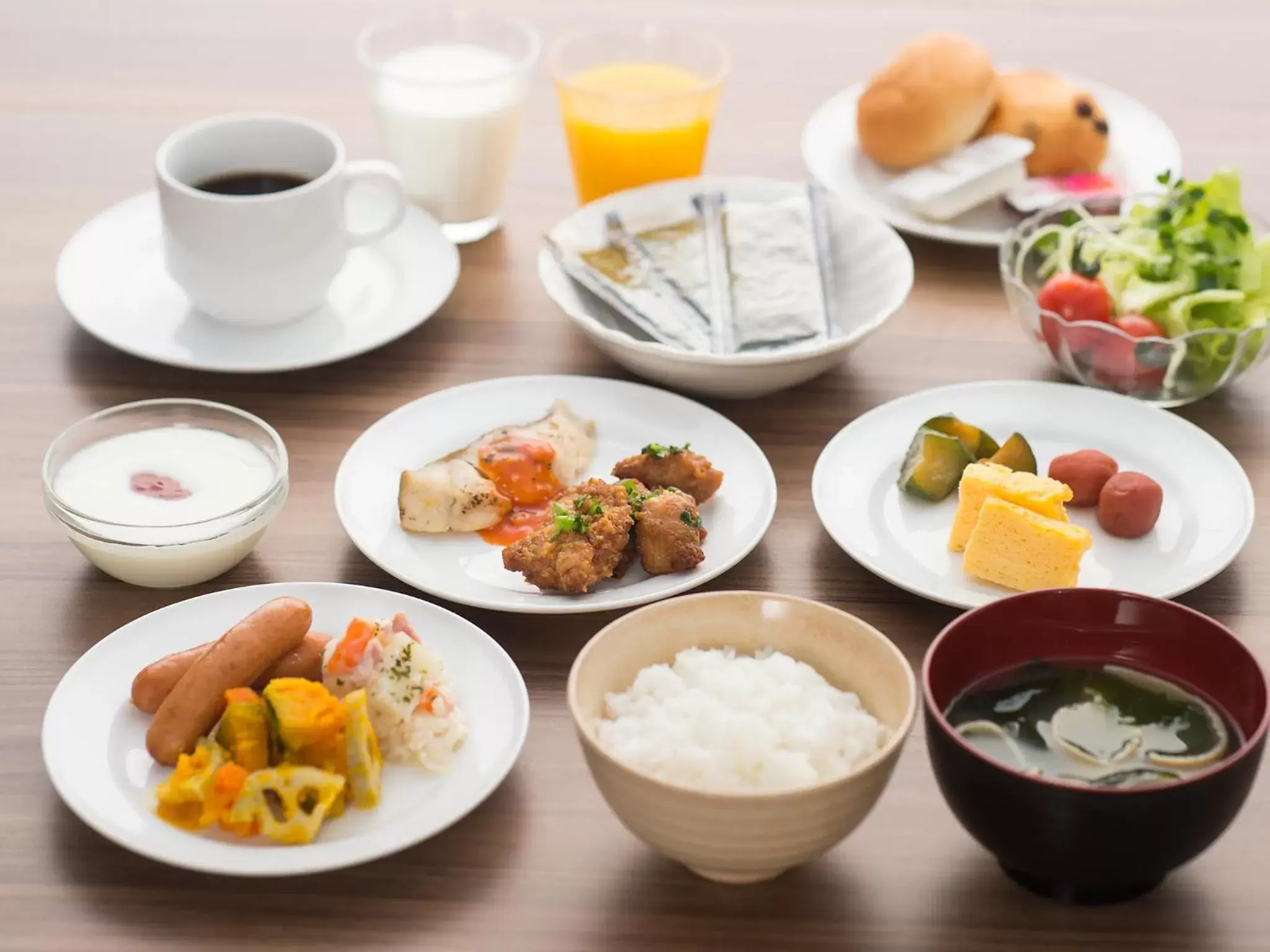 Breakfast in Sotetsu Fresa Inn Chiba Kashiwa