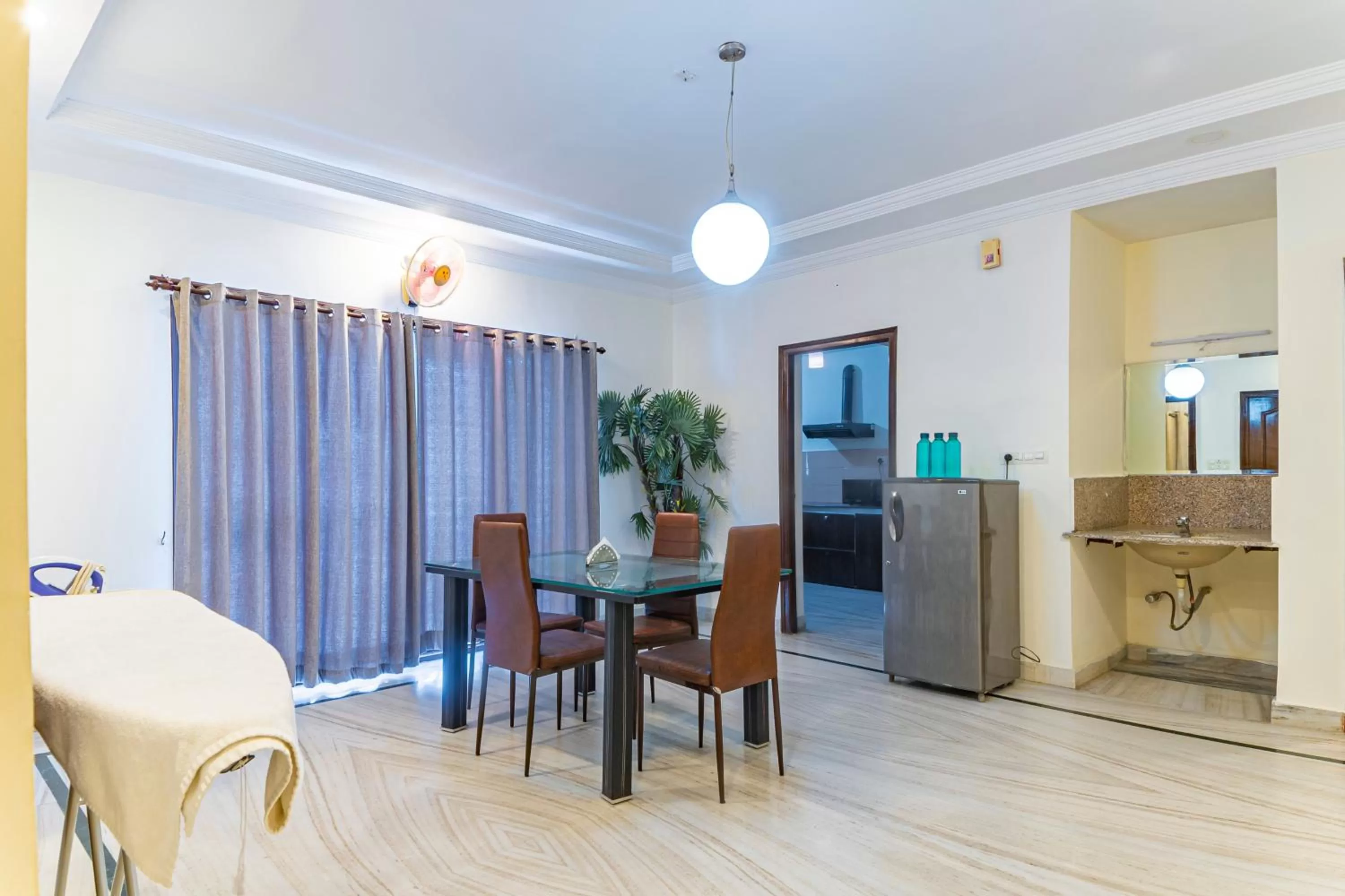 Kitchen or kitchenette in Hotel Athome , Whitefields, Kondapur