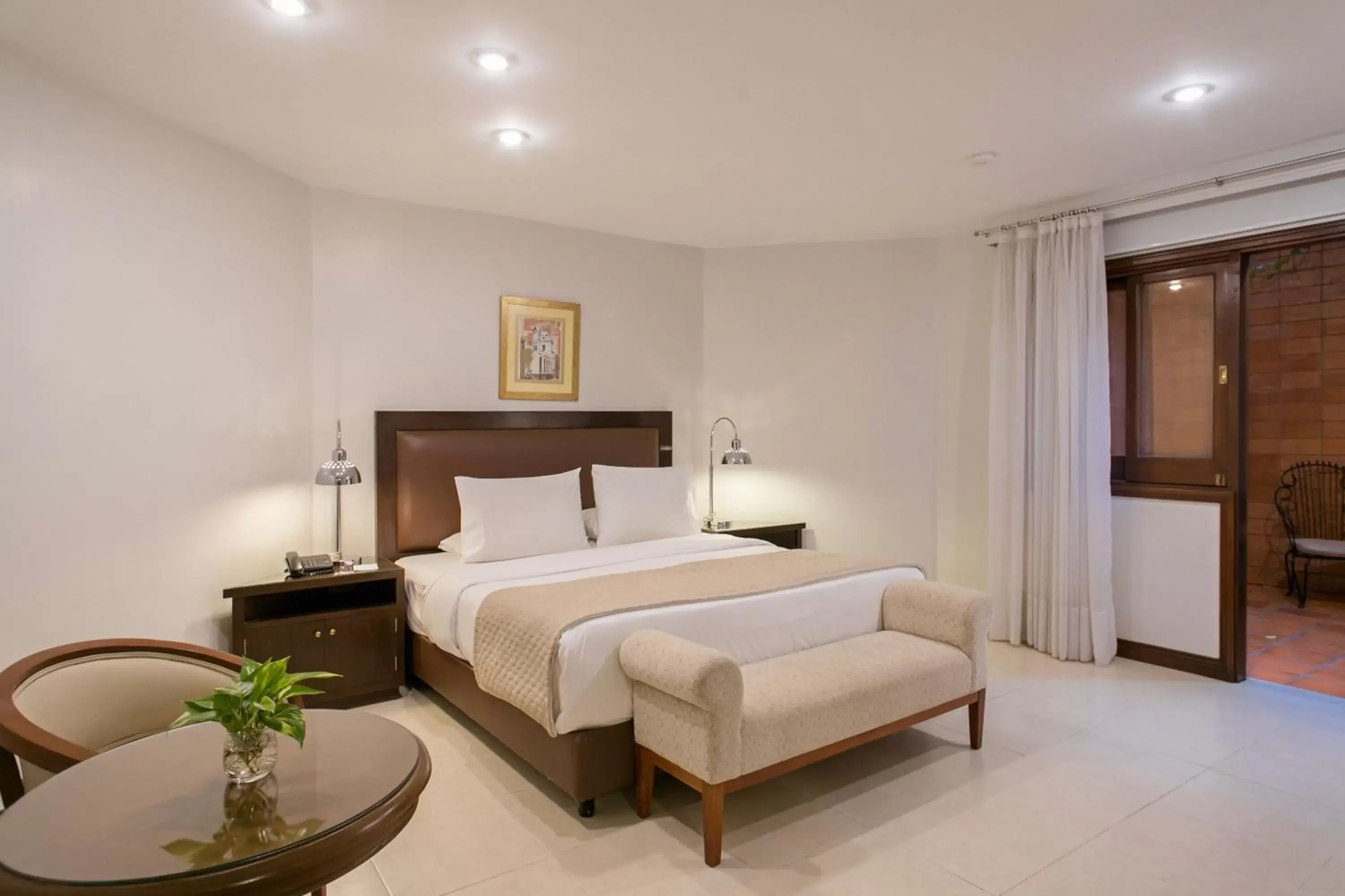 Bed in Las Lomas Casa Hotel