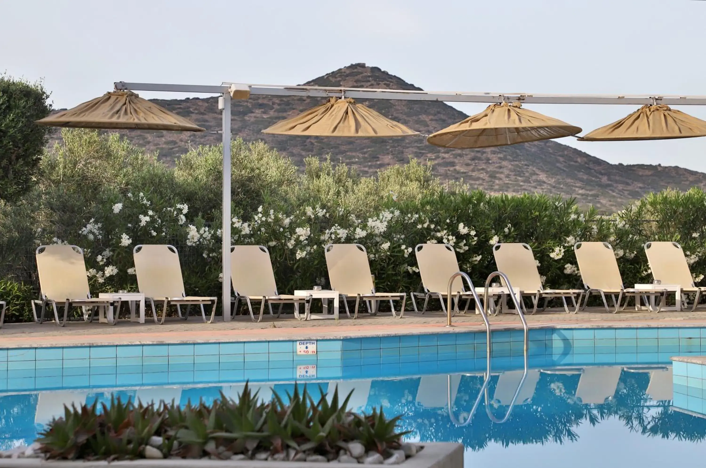 Swimming pool in Elounda Krini Hotel Swimming pool in Elounda Krini Hotel