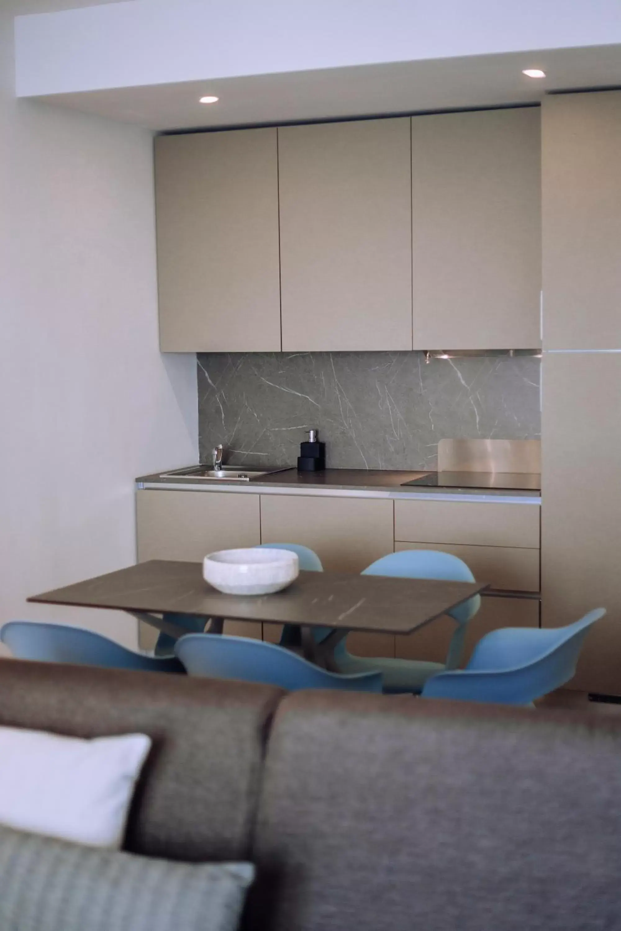 Kitchen or kitchenette in Ah Porticcioli Boutique Apartments