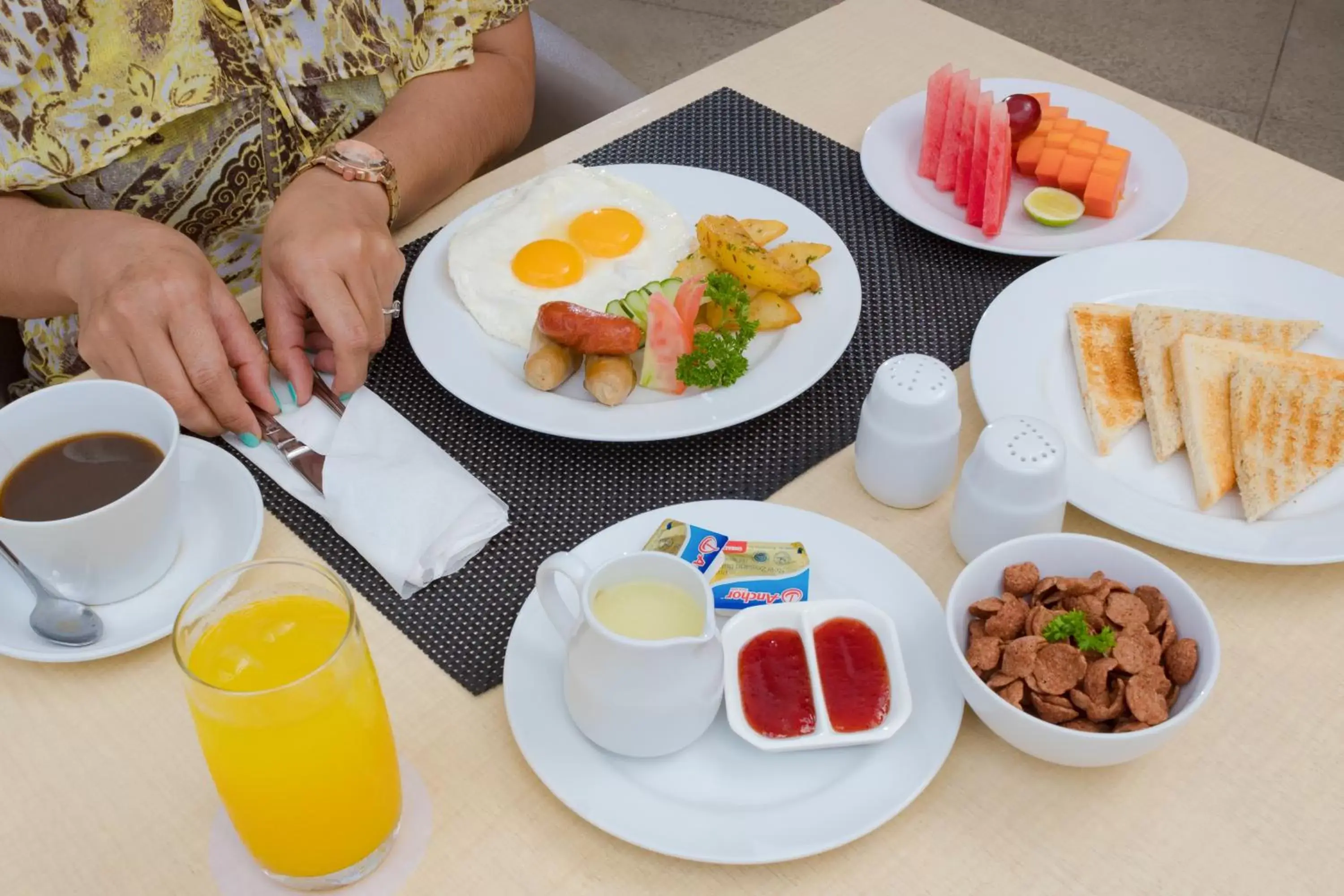 Breakfast in Best Western Kamala Jimbaran