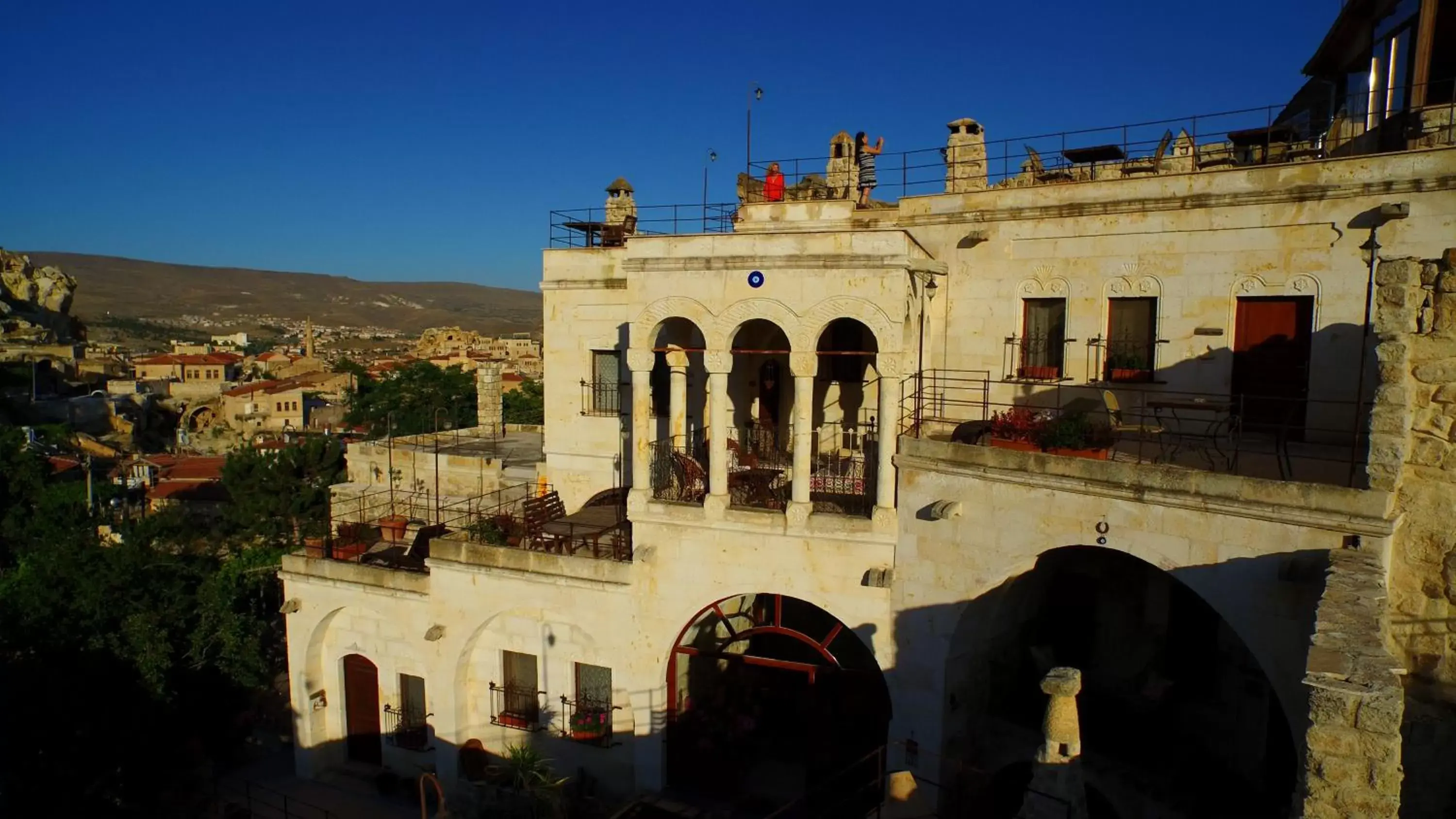 Balcony/Terrace in Melekler Evi Cave Hotel