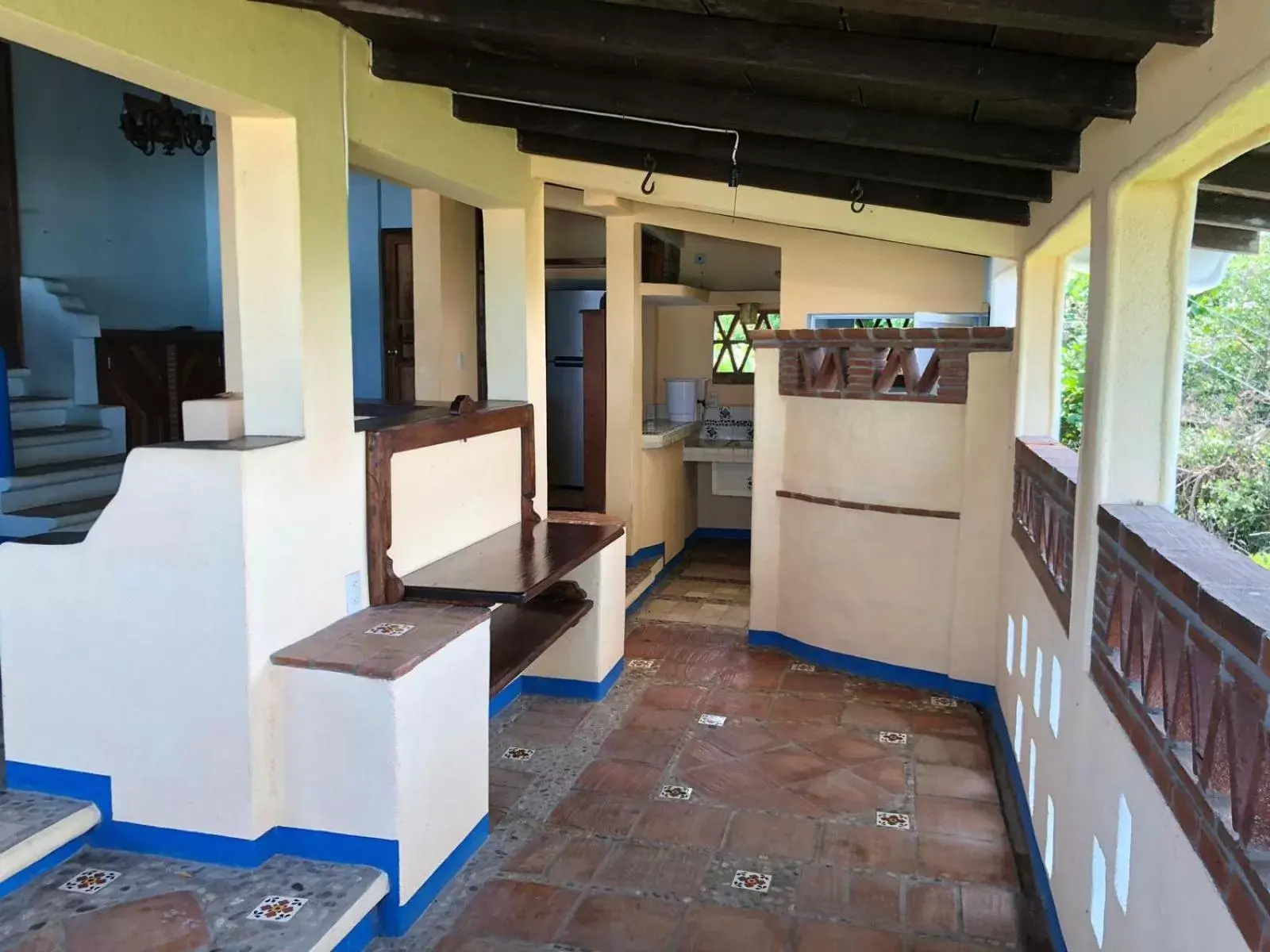 Kitchen or kitchenette in Hotel Arcoiris