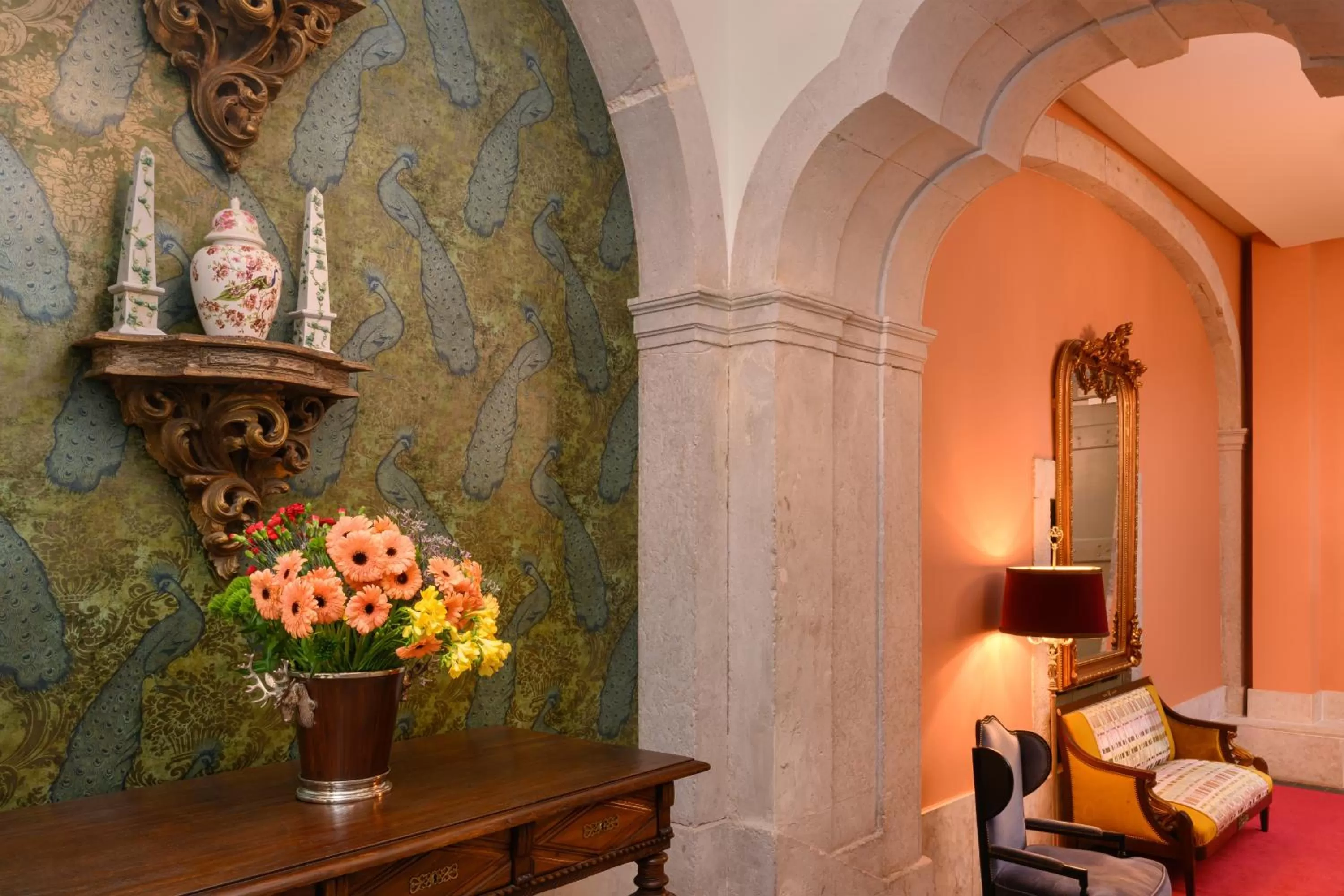 Decorative detail in Residentas Arco do Bandeira